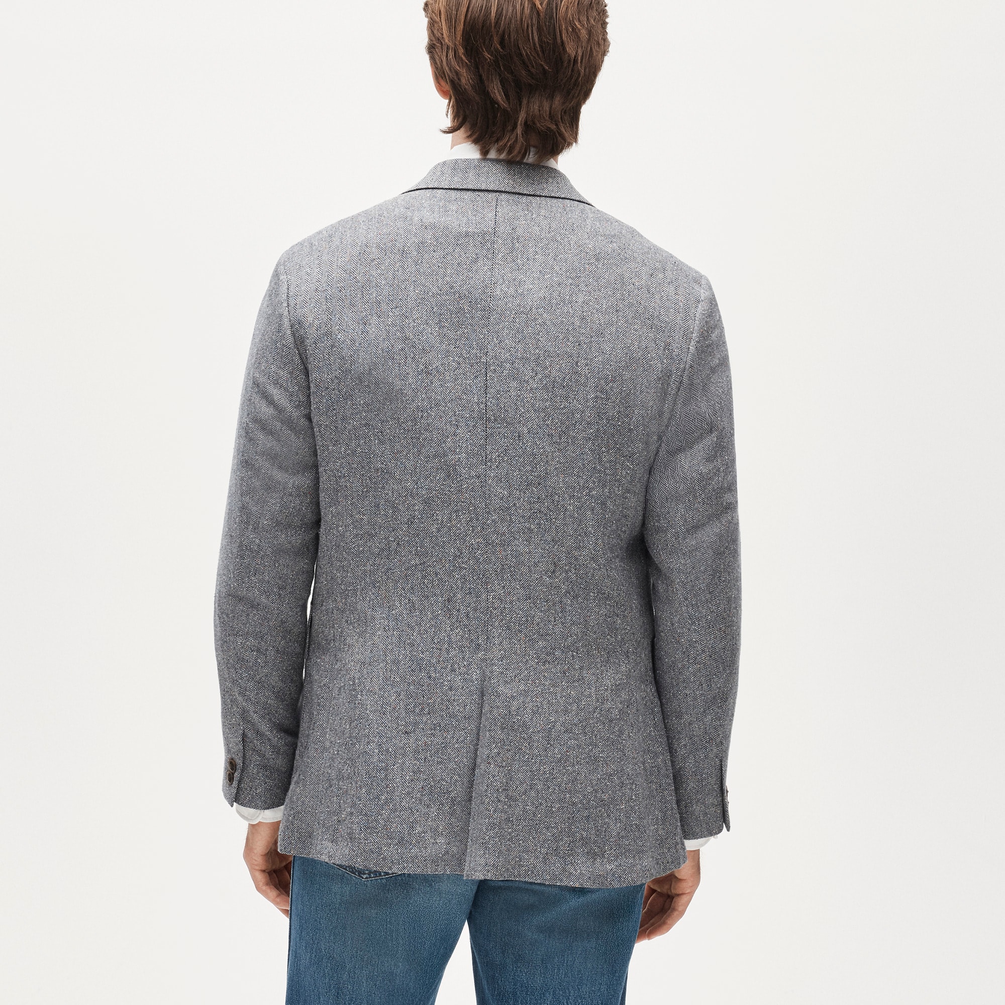 Sportcoat in Irish silk-cotton blend