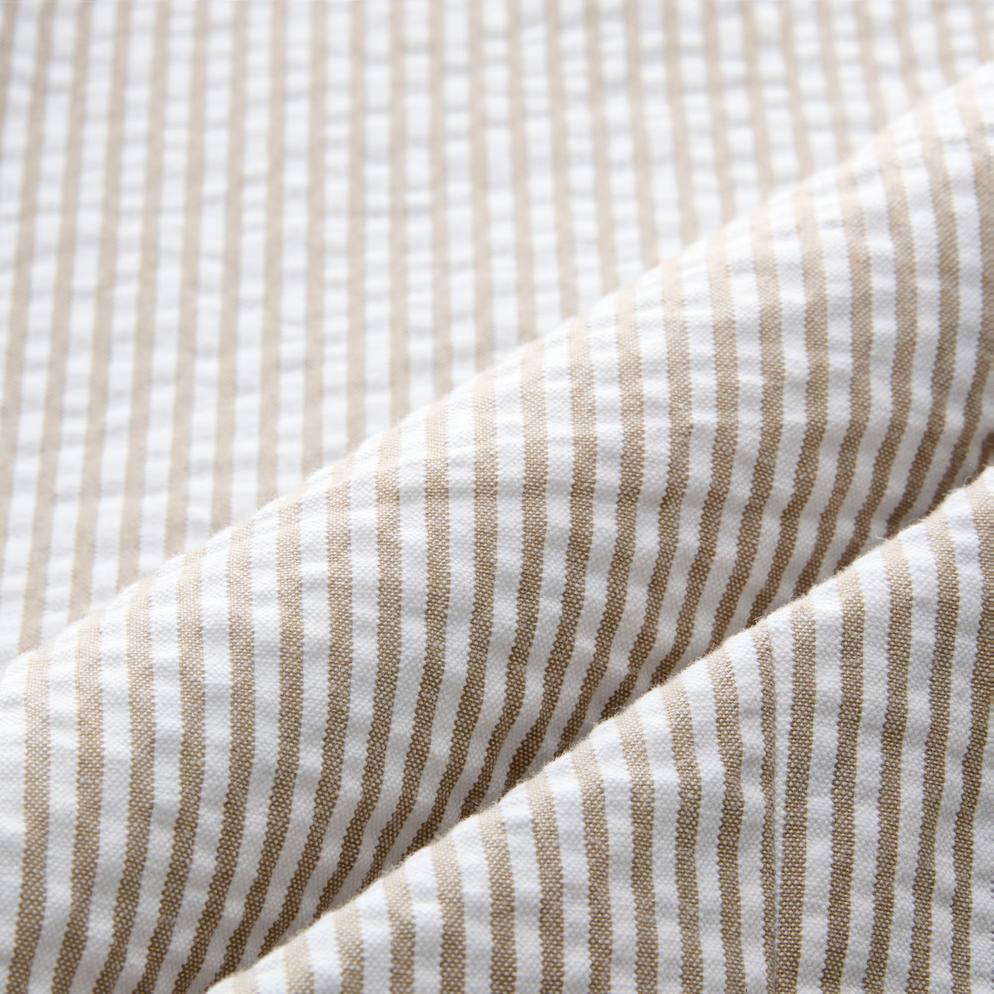 Ludlow Slim-fit suit jacket in cotton seersucker
