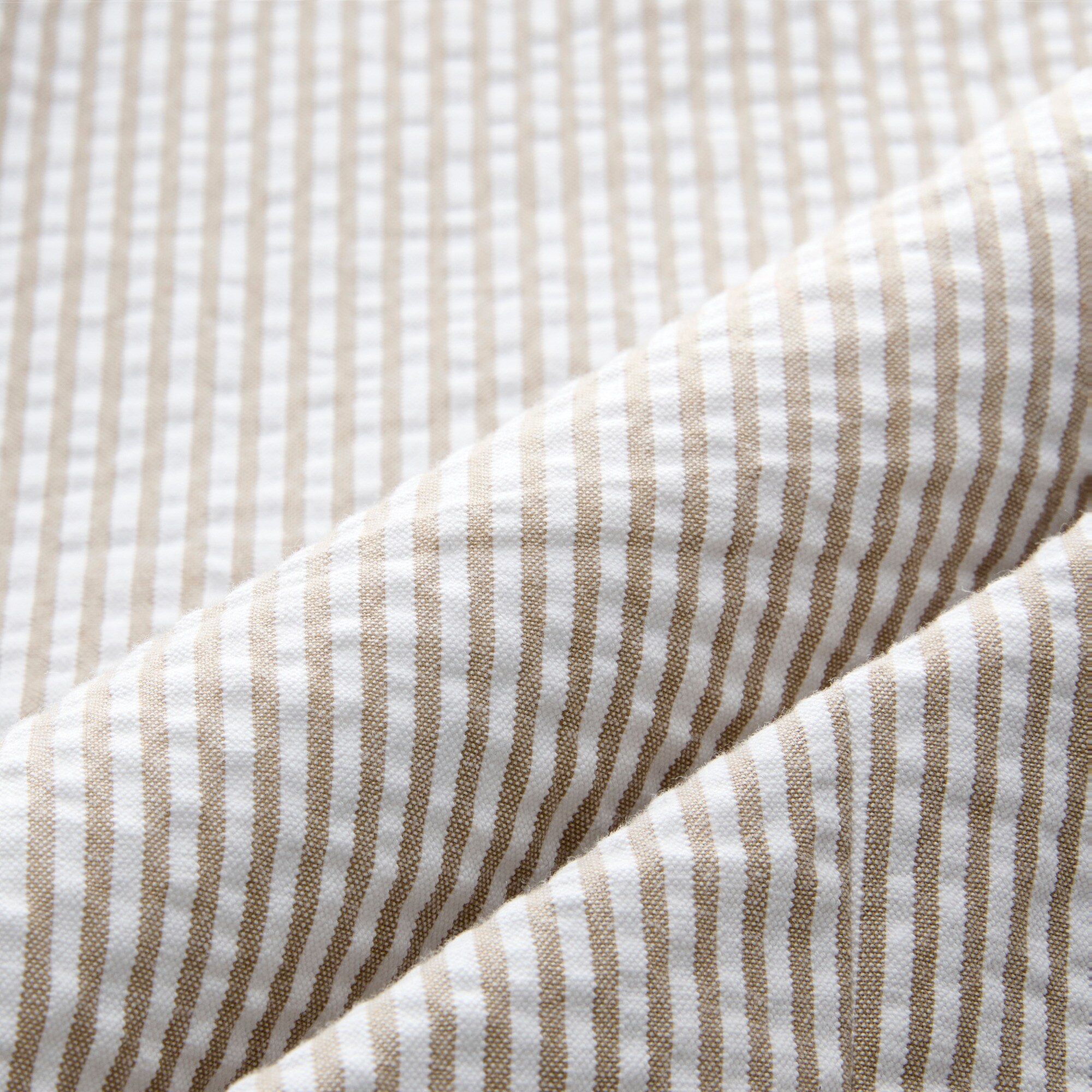 Ludlow Slim-fit suit jacket in cotton seersucker