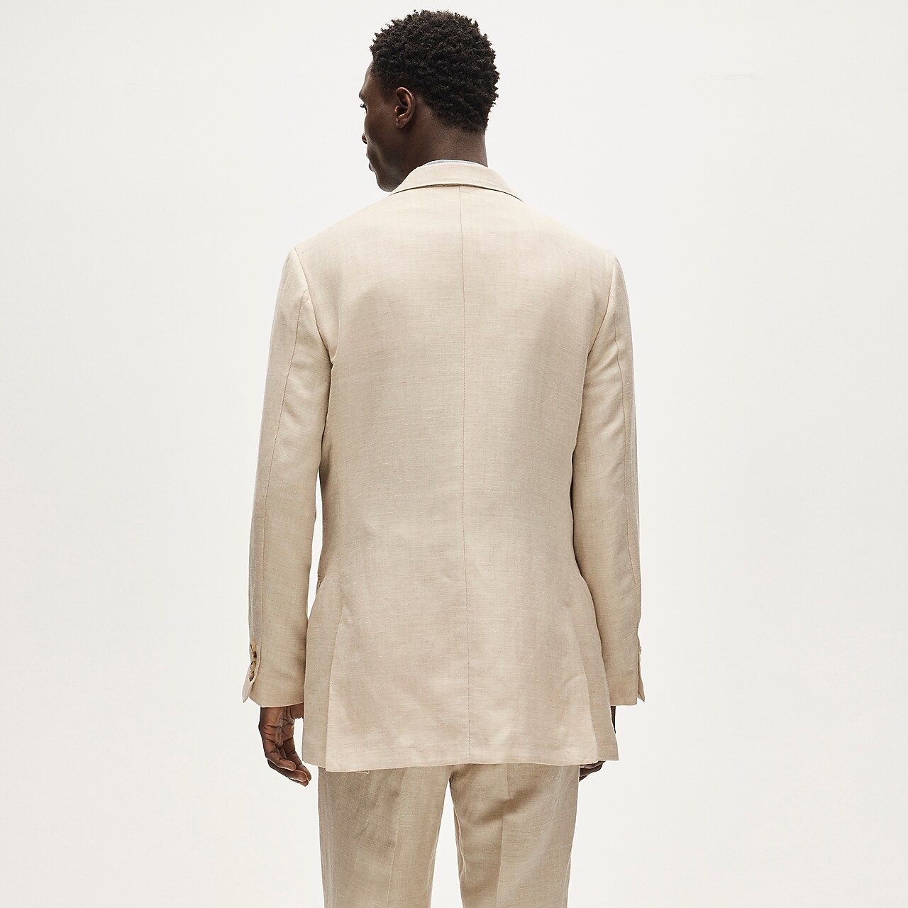 Kenmare Relaxed-fit Blazer In Scottish Linen-wool Blend For Men