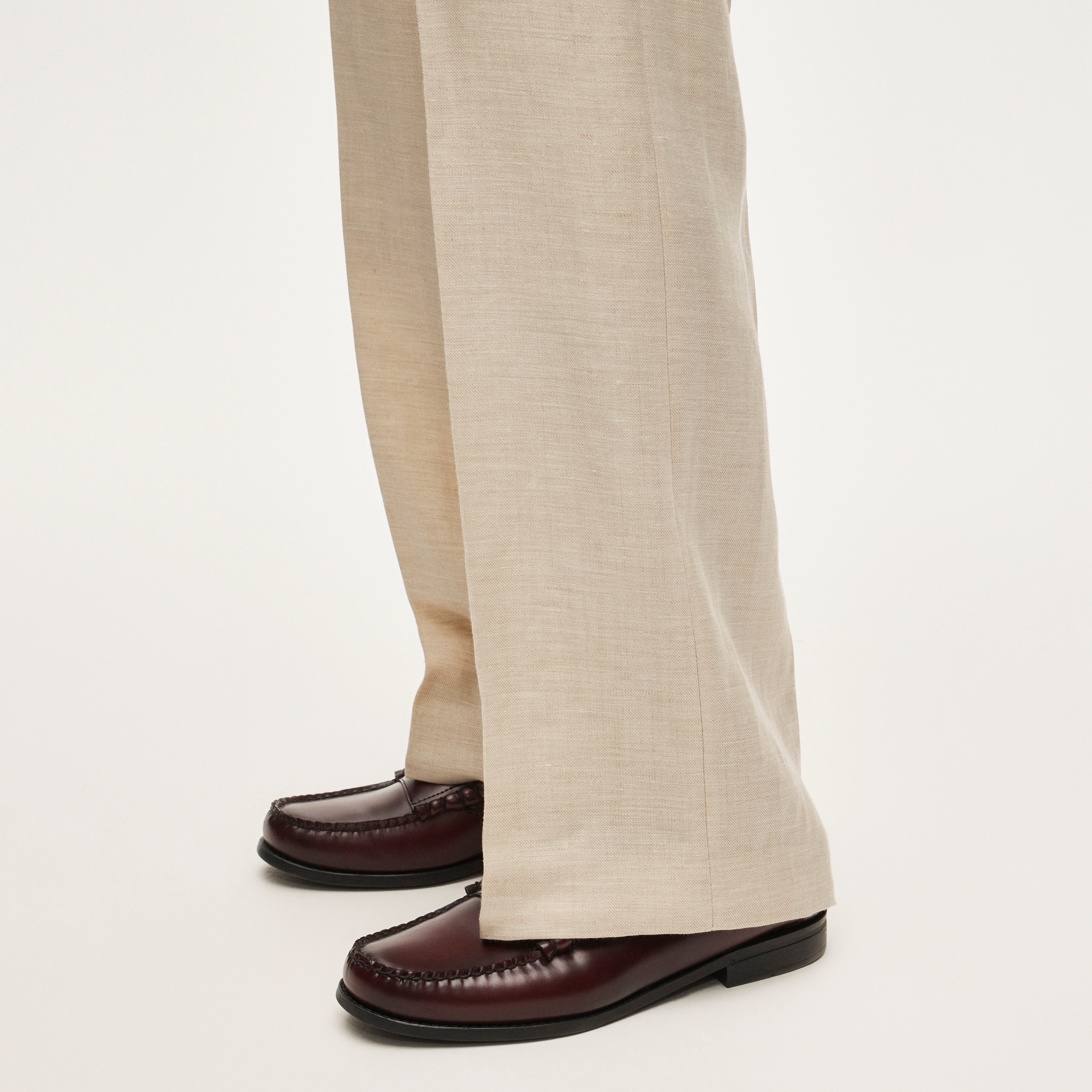 bowery slim-fit dress pant in stretch chino Bowery Khaki Stretch Heavy Cotton Chino