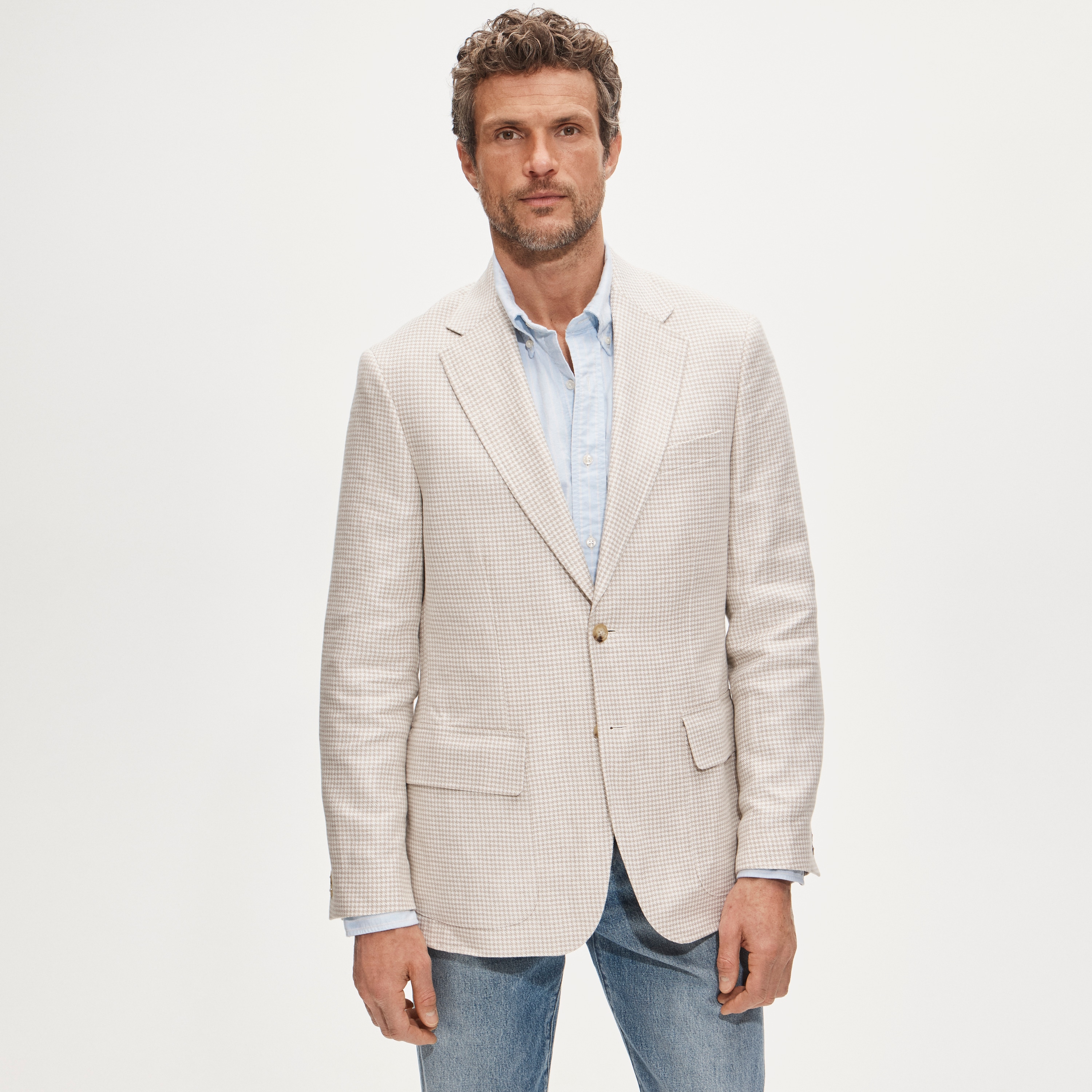 Sportcoat in linen twill