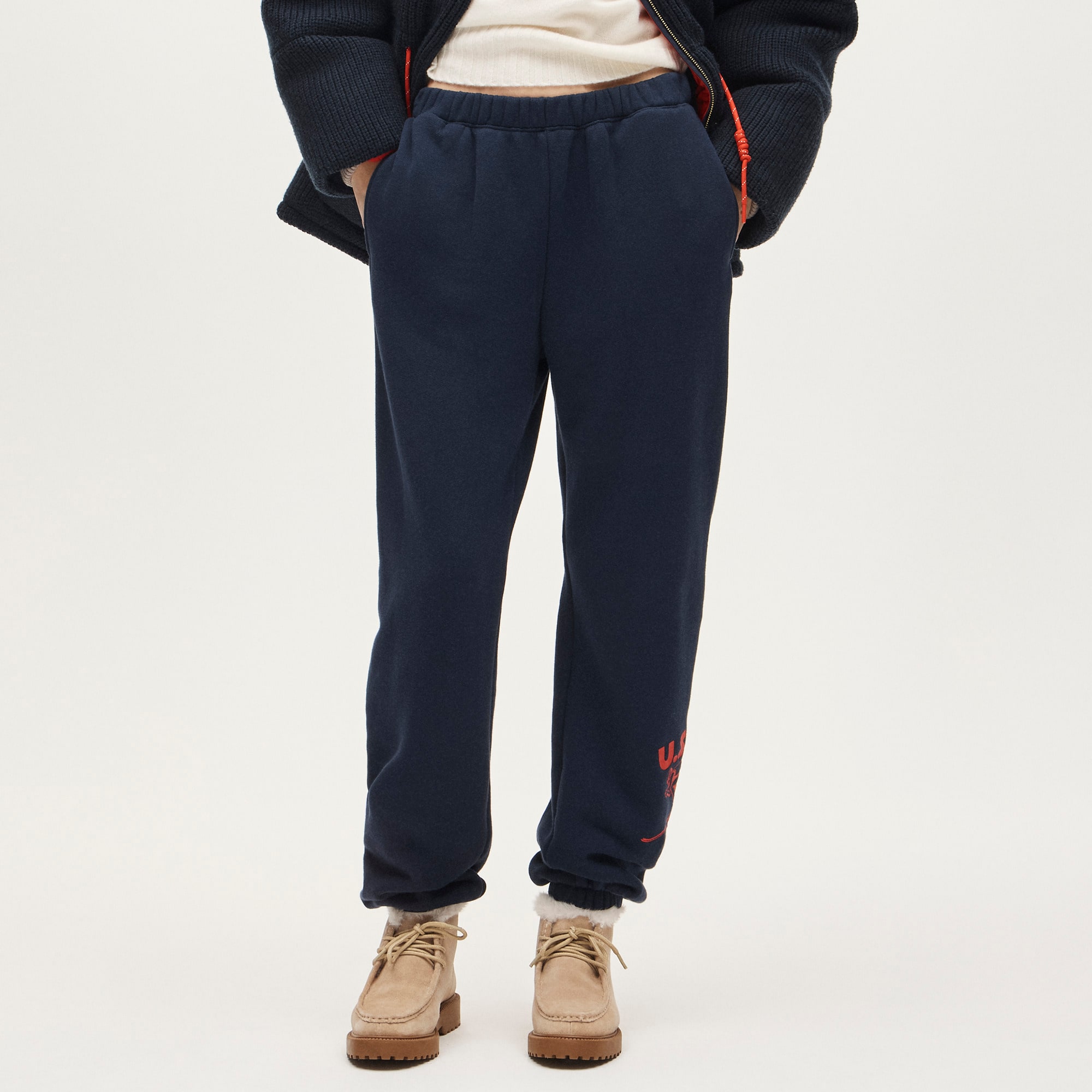 U.S. Ski & Snowboard by J.Crew heritage terry graphic jogger pant