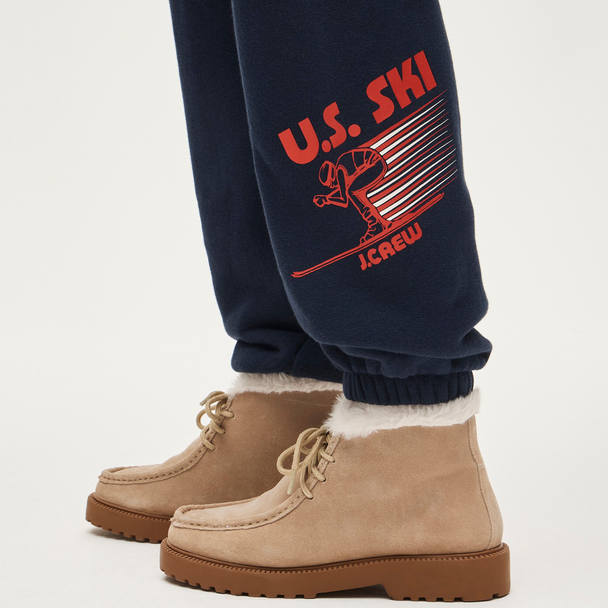 U.S. Ski & Snowboard by J.Crew heritage terry graphic jogger pant