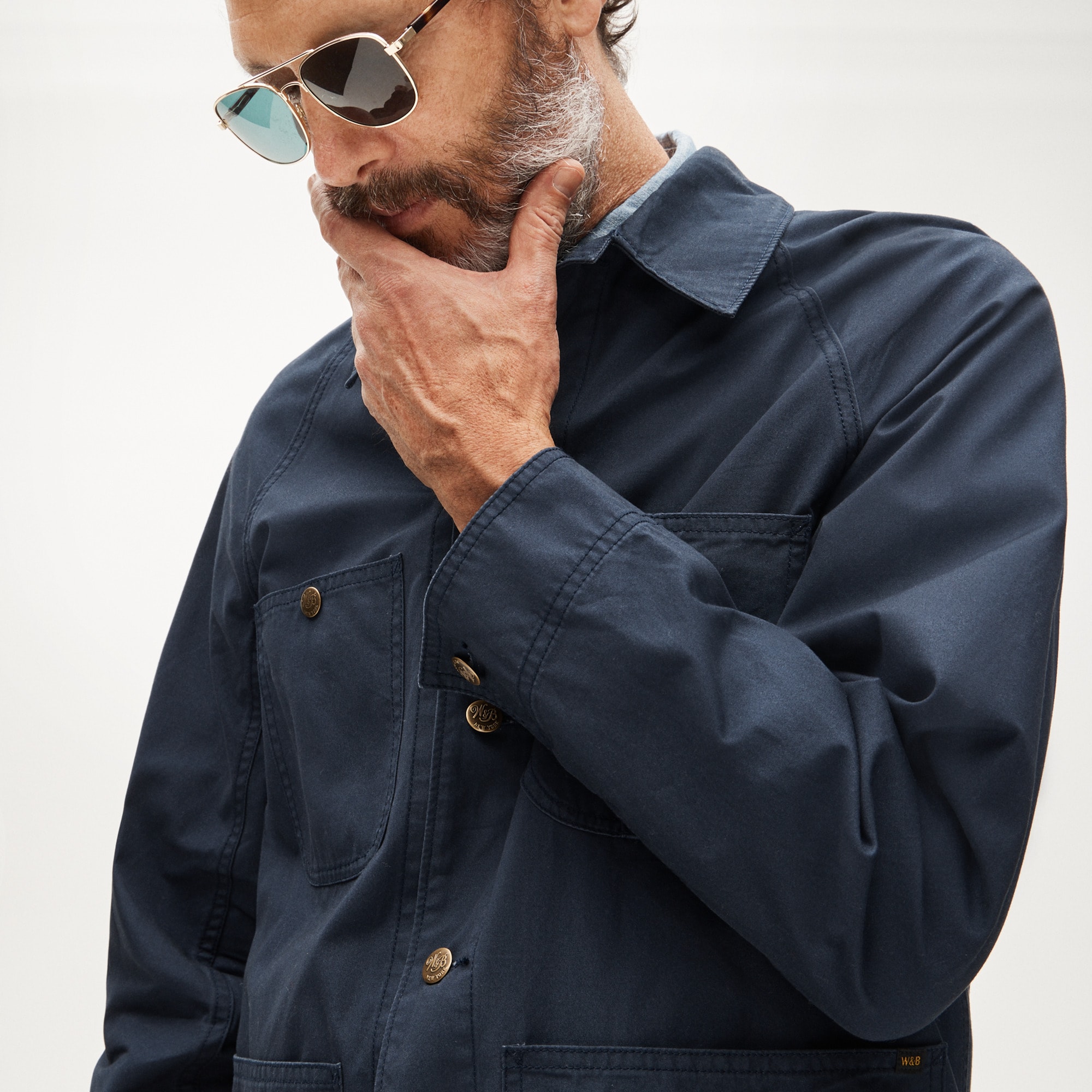 Wallace & Barnes lightweight cotton chore jacket