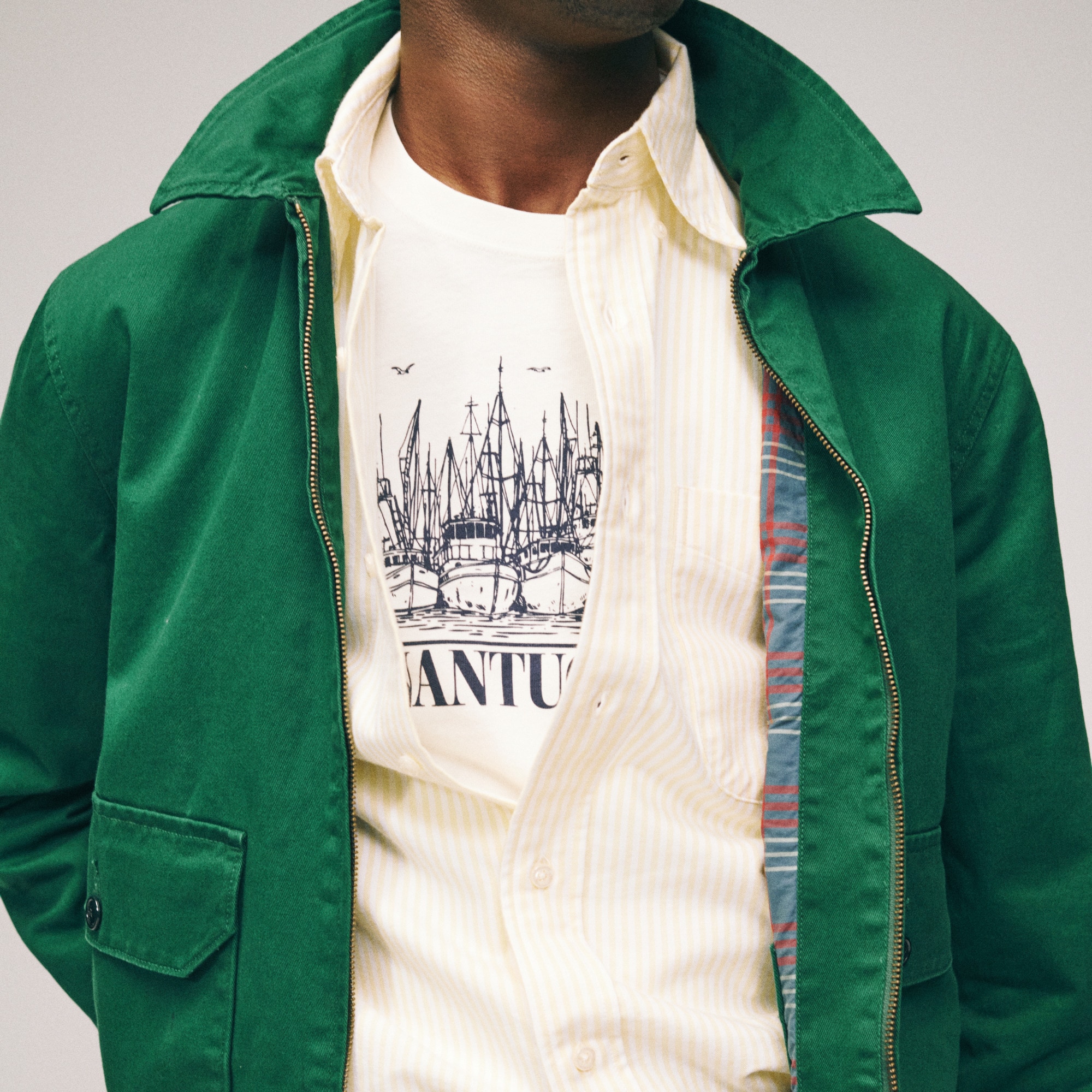  Studio jacket in cotton