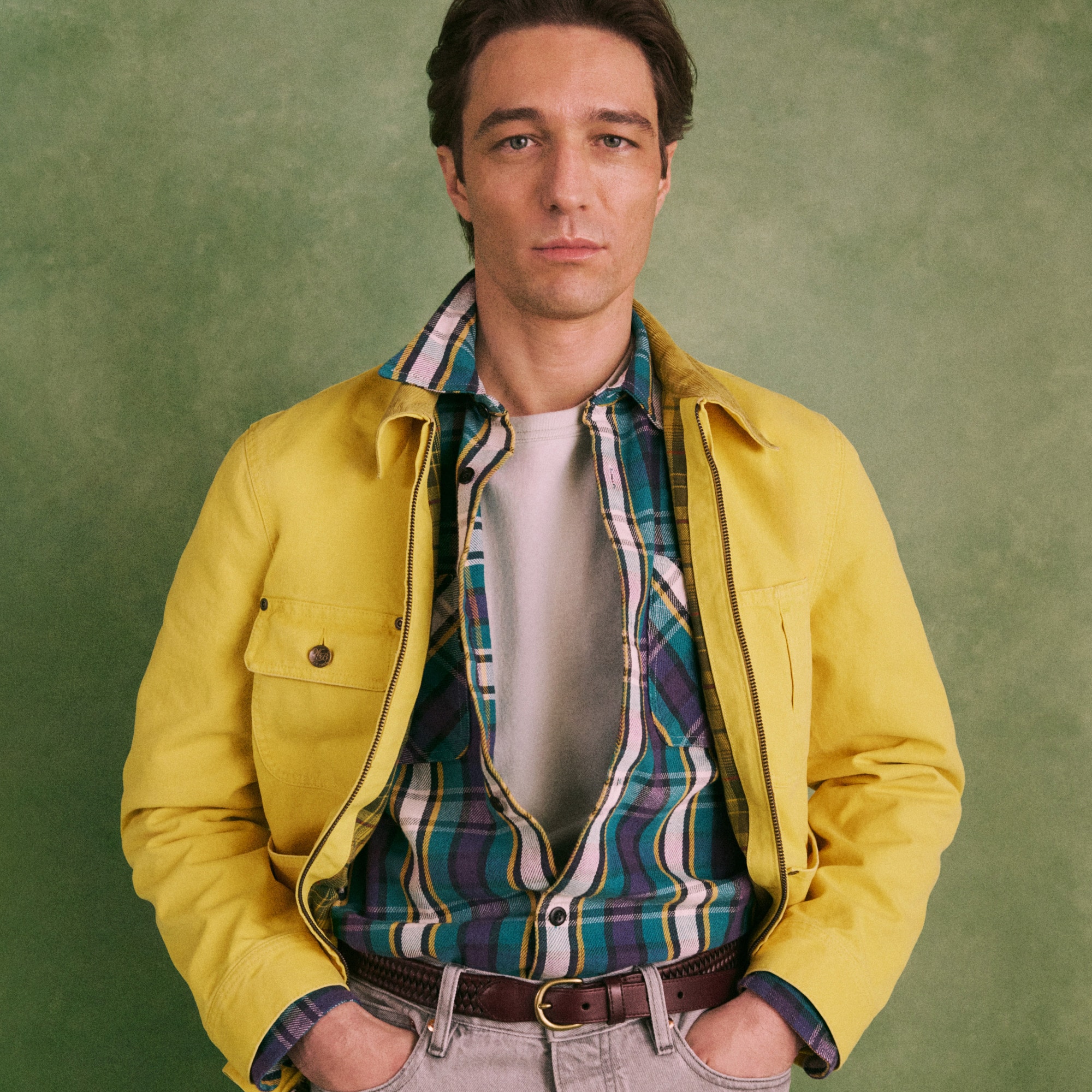Wallace & Barnes Zip-front Chore Jacket For Men | J.Crew