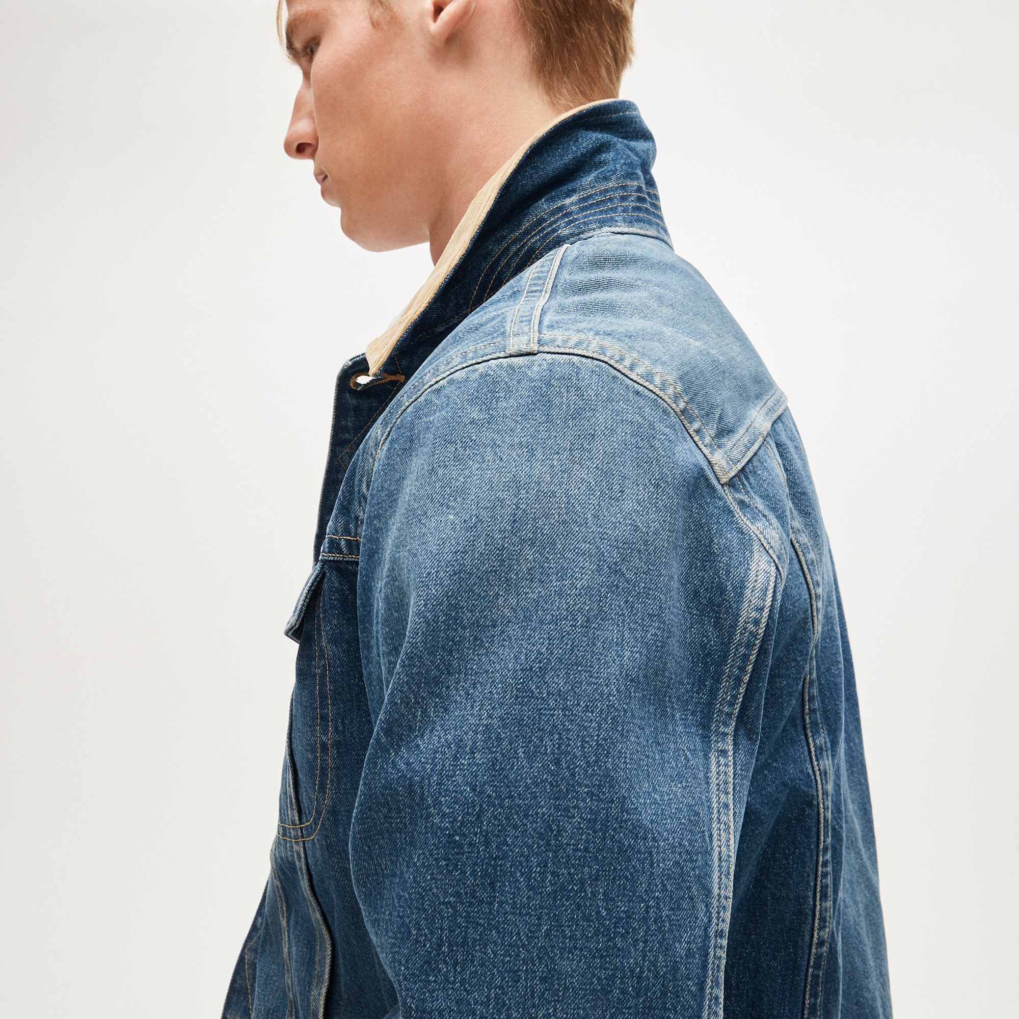 Men's Lee® X J.Crew Storm Rider® Denim Jacket For Men | J.Crew