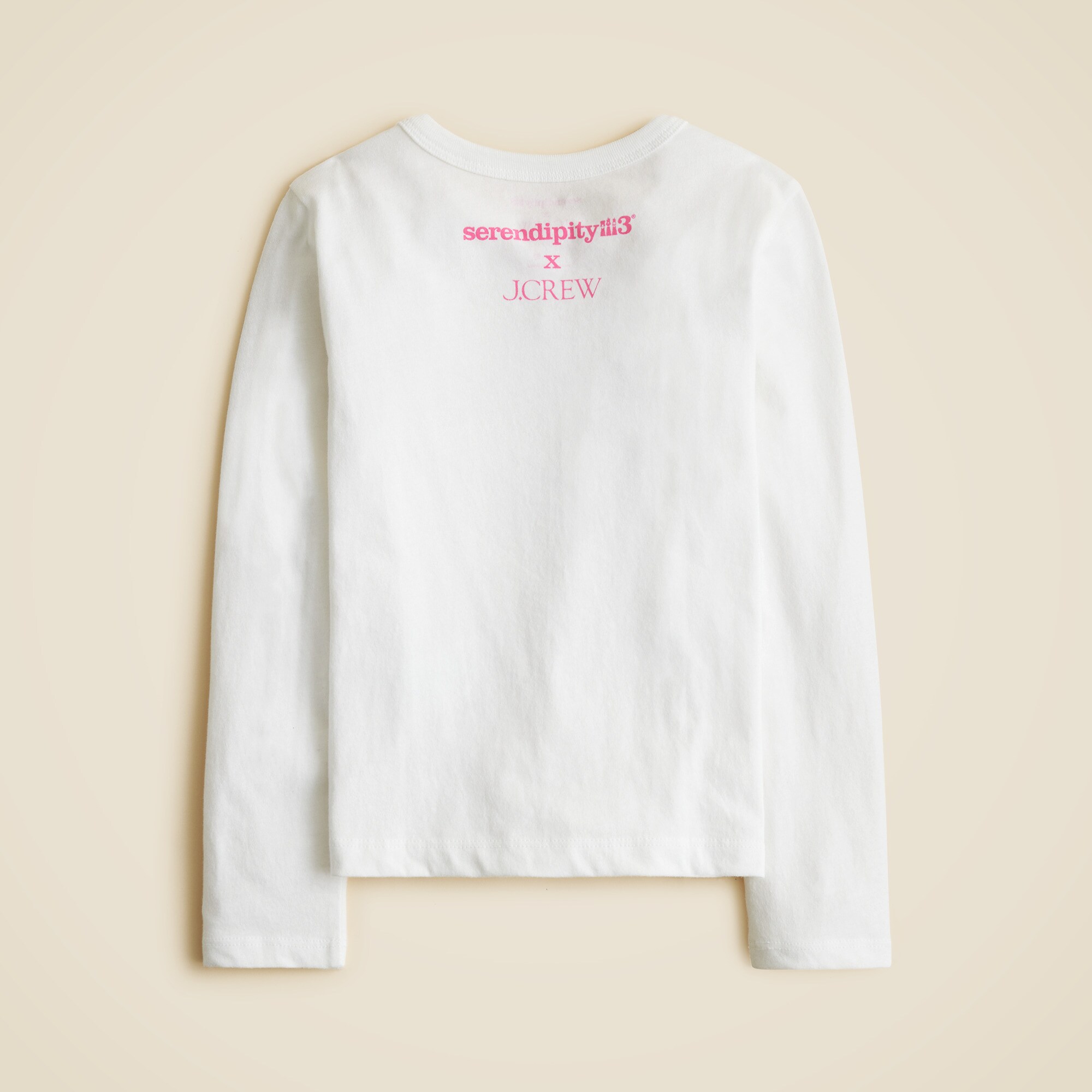Serendipity 3® X Crewcuts Frrrozen hot chocolate graphic T-shirt with sequins