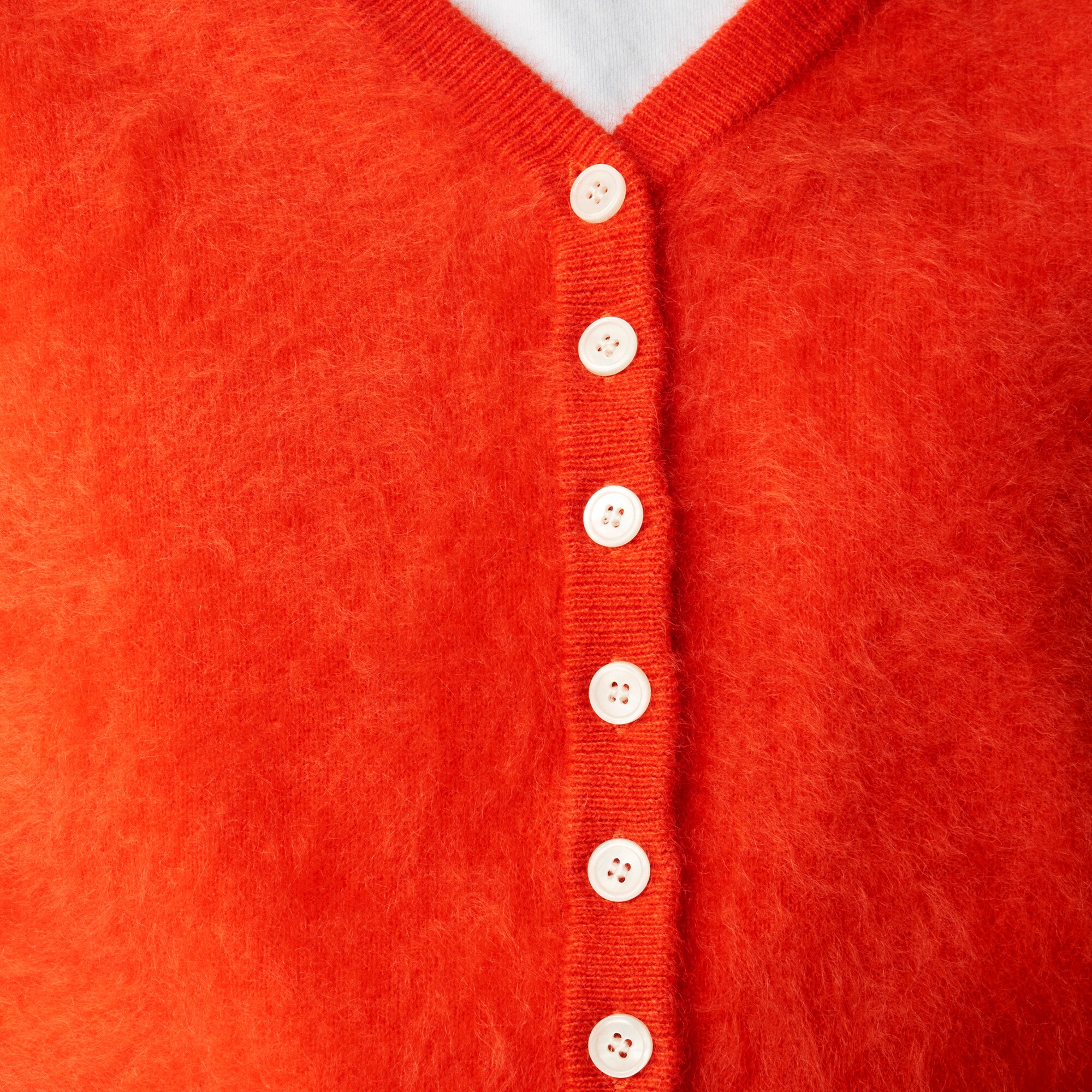 Brushed cashmere relaxed-fit reversible cardigan