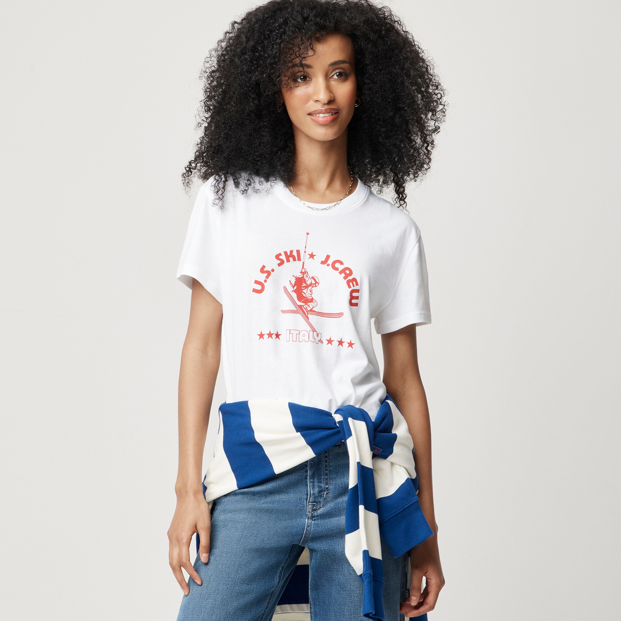 U.S. Ski & Snowboard by J.Crew classic-fit graphic T-shirt in vintage jersey