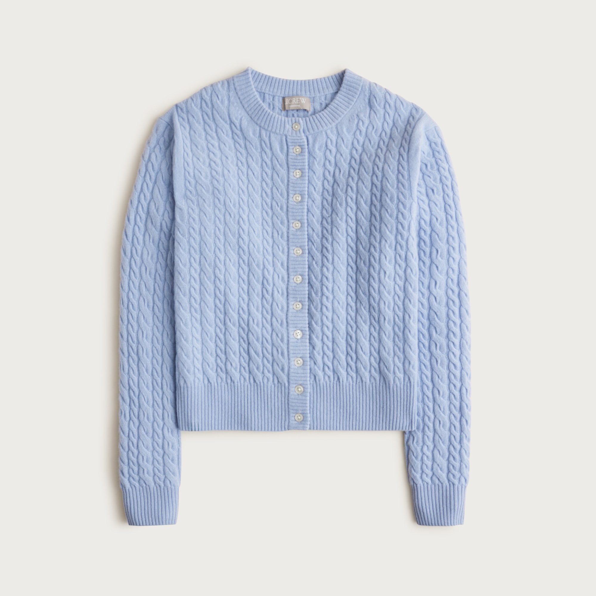 Perfect cashmere cable-knit cardigan