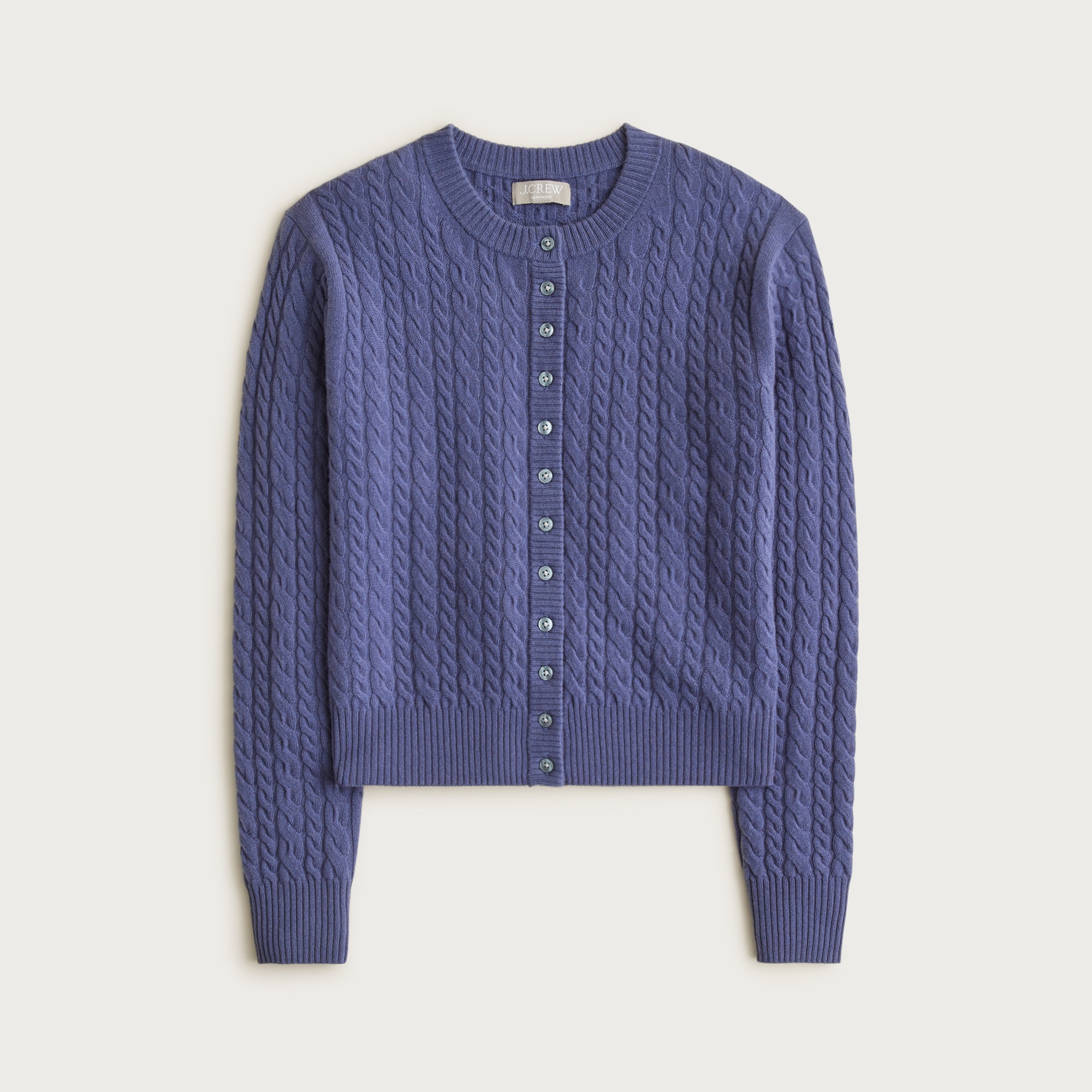 Perfect cashmere cable-knit cardigan