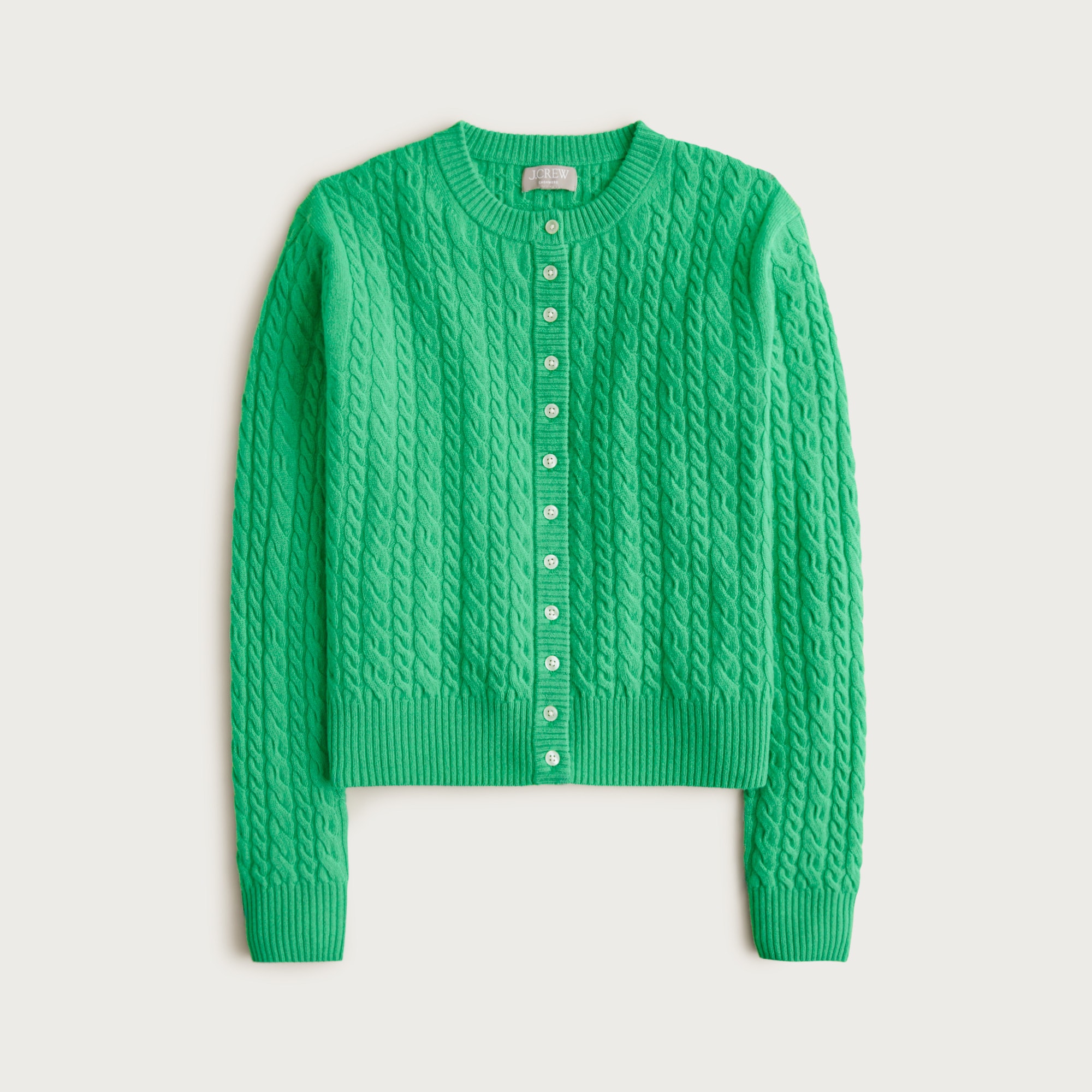 Perfect cashmere cable-knit cardigan - image 2