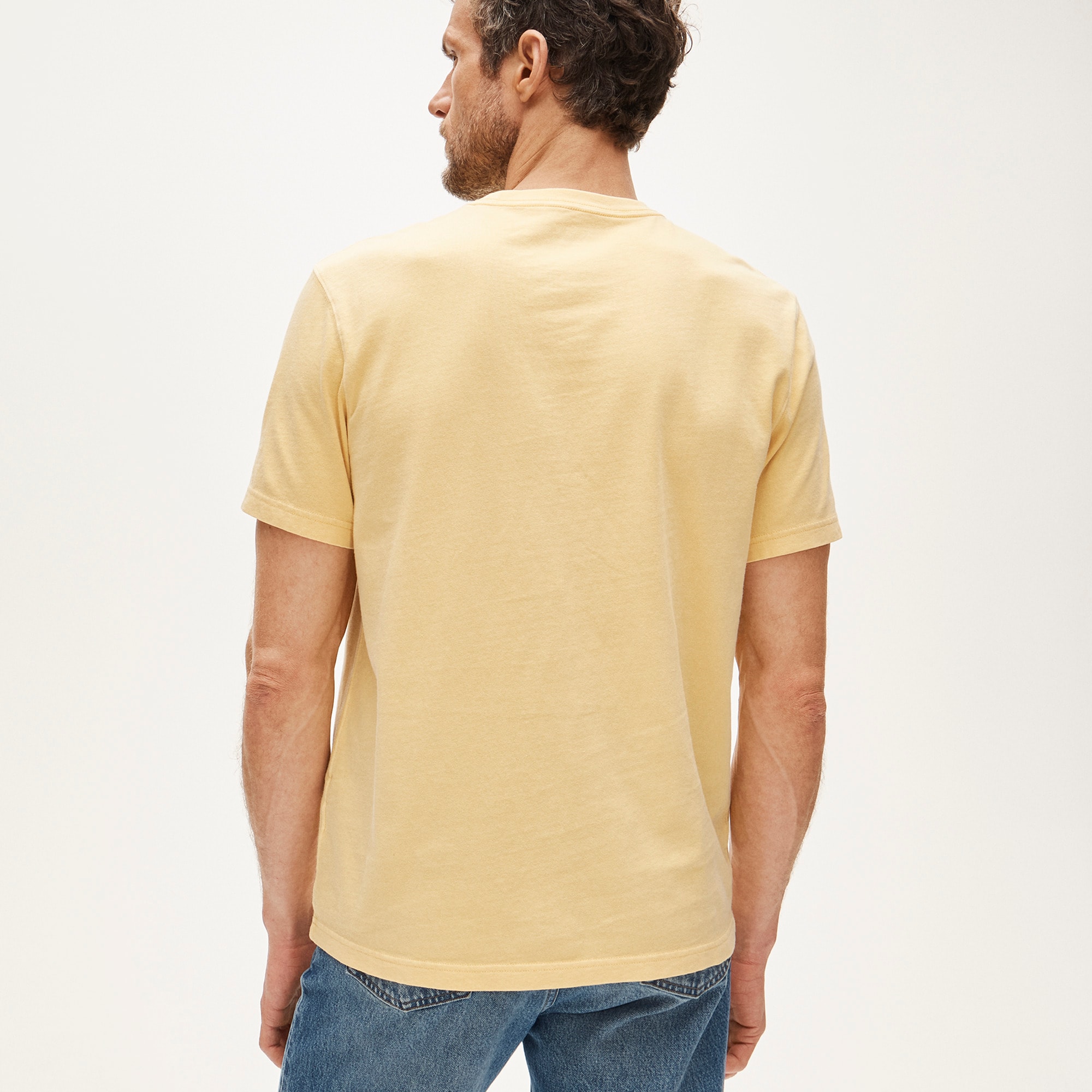 Vintage-wash cotton graphic T-shirt