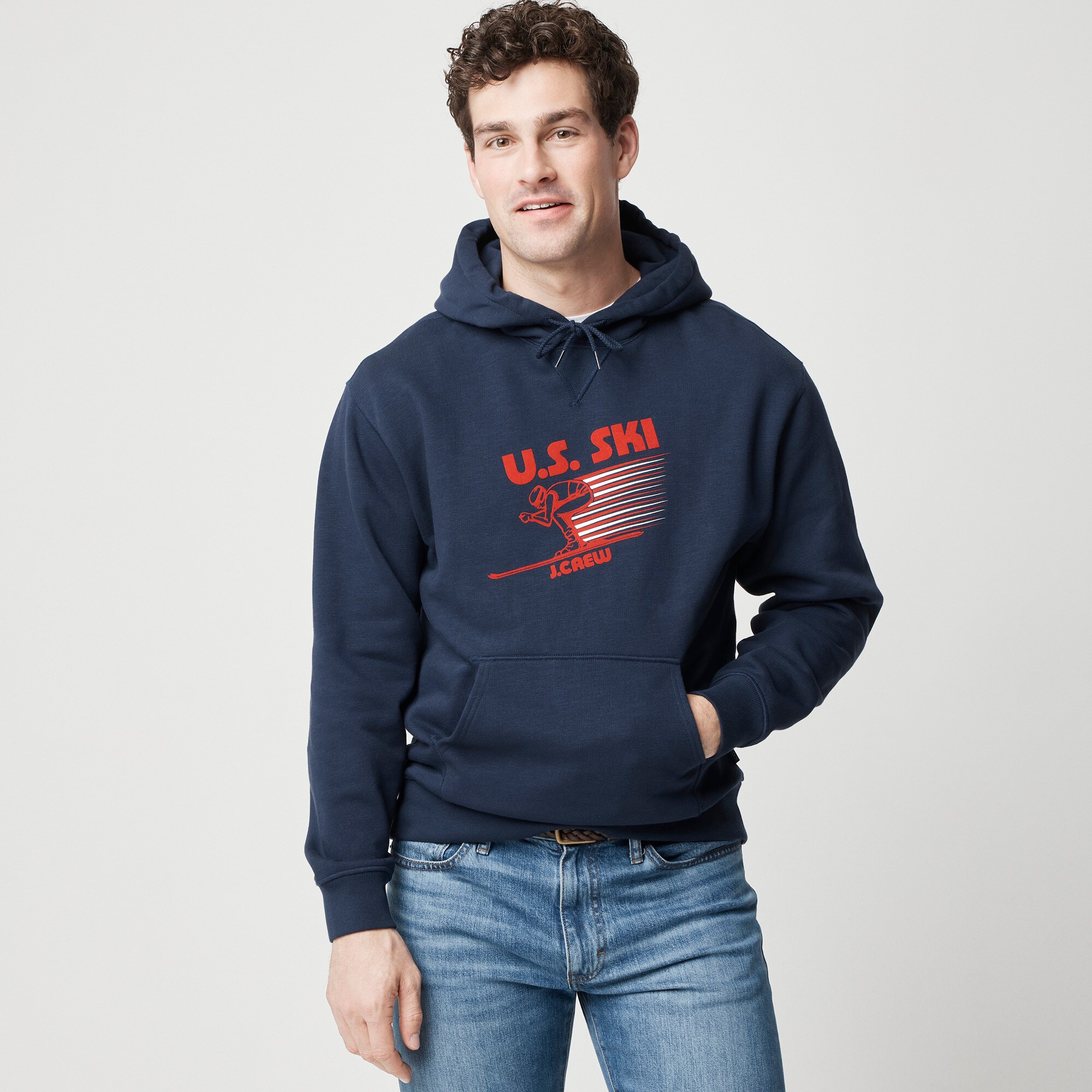 mens U.S. Ski &amp; Snowboard by J.Crew pullover hoodie