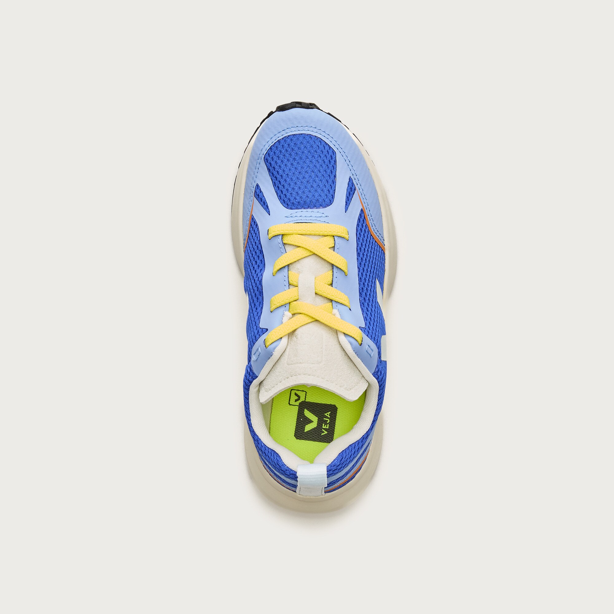 Kids' Veja™ canary lace-up sneakers