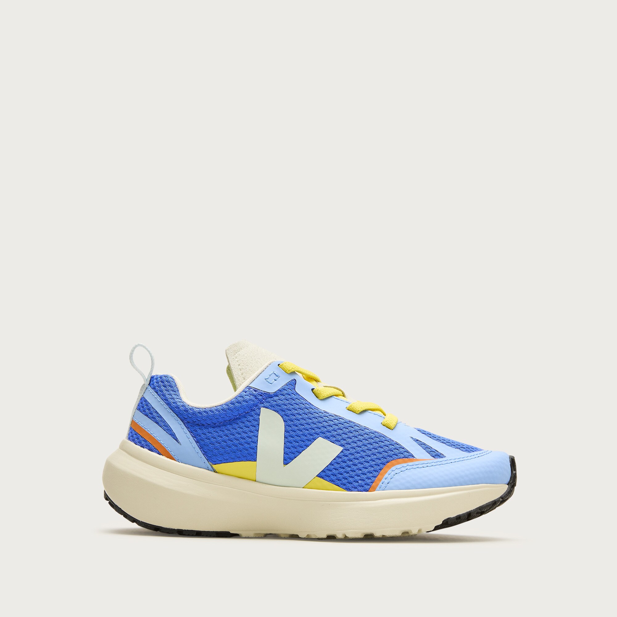 Kids' Veja™ canary lace-up sneakers