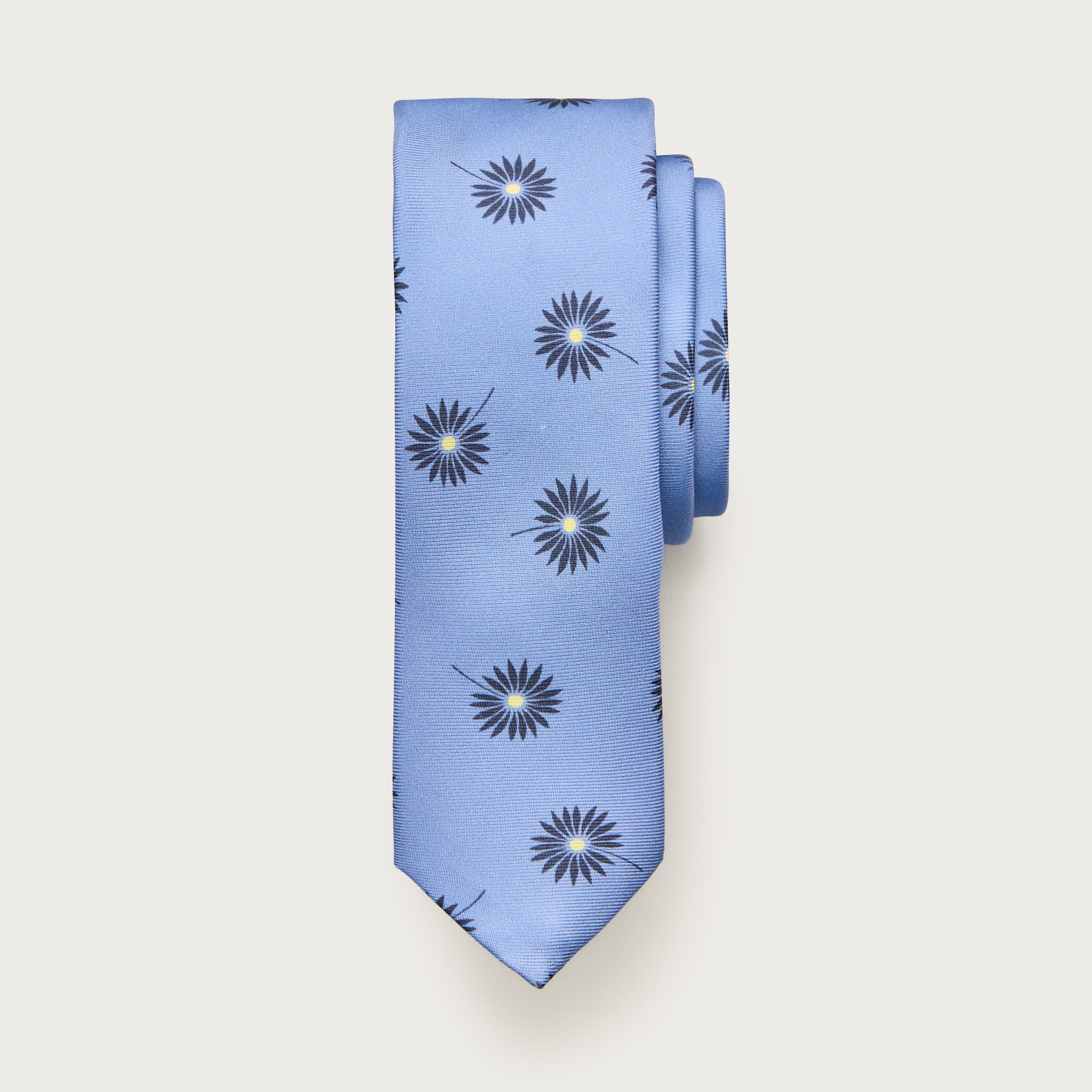 Kids' silk tie in floral