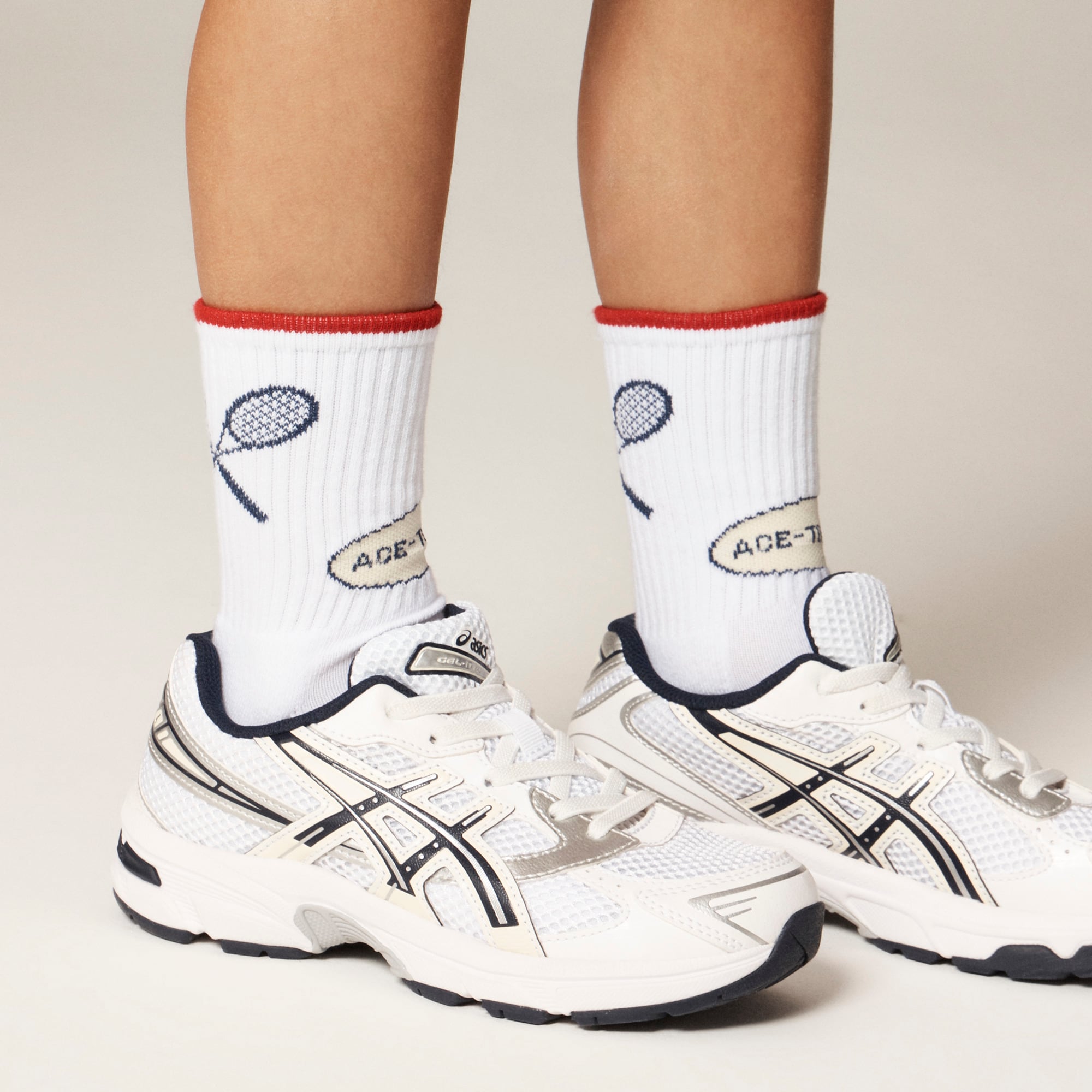 Kids' sporty trouser socks three-pack