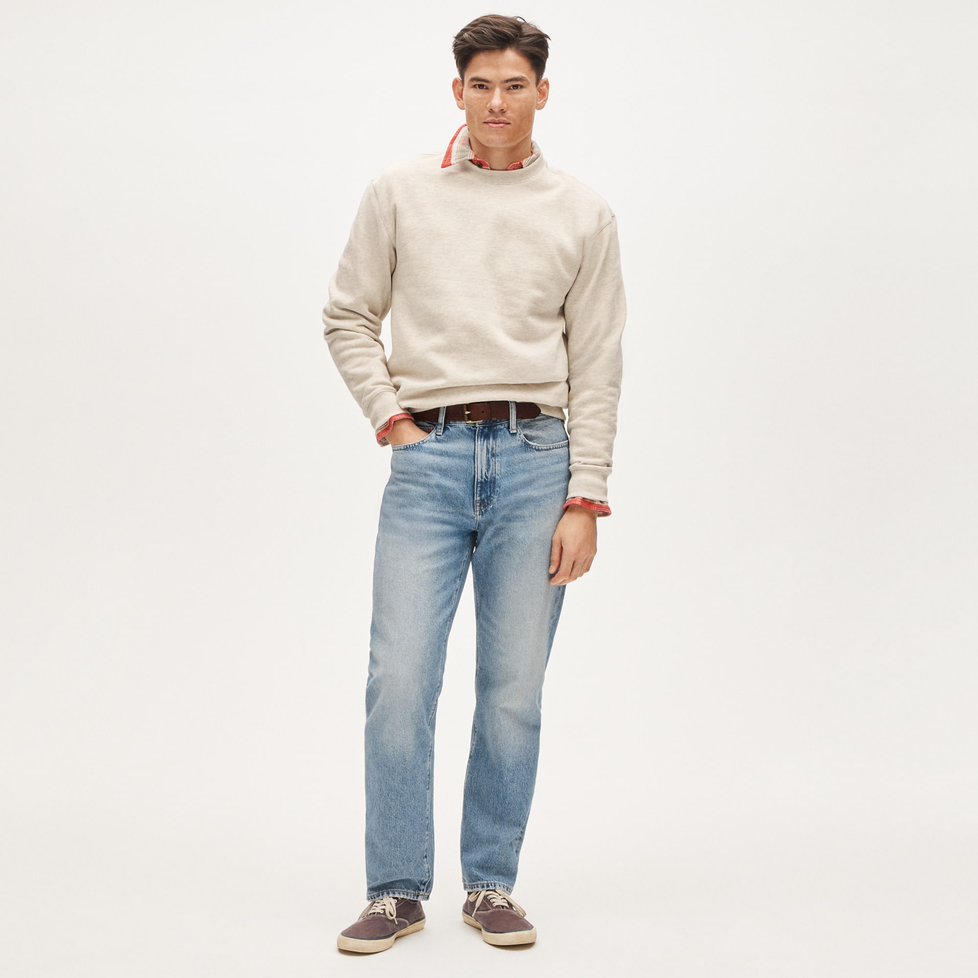 Tall '83 fleece crewneck sweatshirt