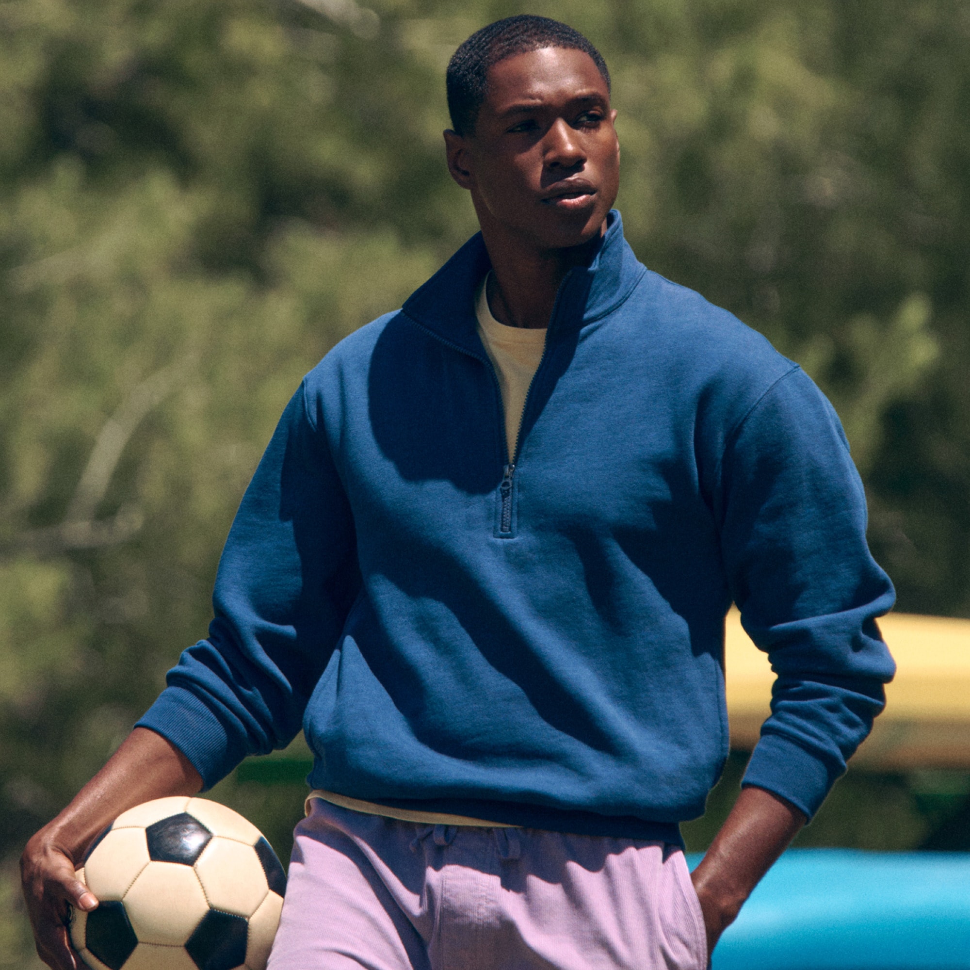 83 Fleece Quarter-zip Sweatshirt For Men | J.Crew