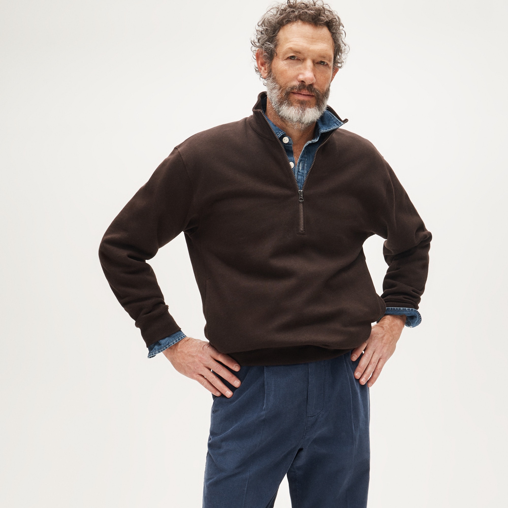'83 fleece quarter-zip sweatshirt