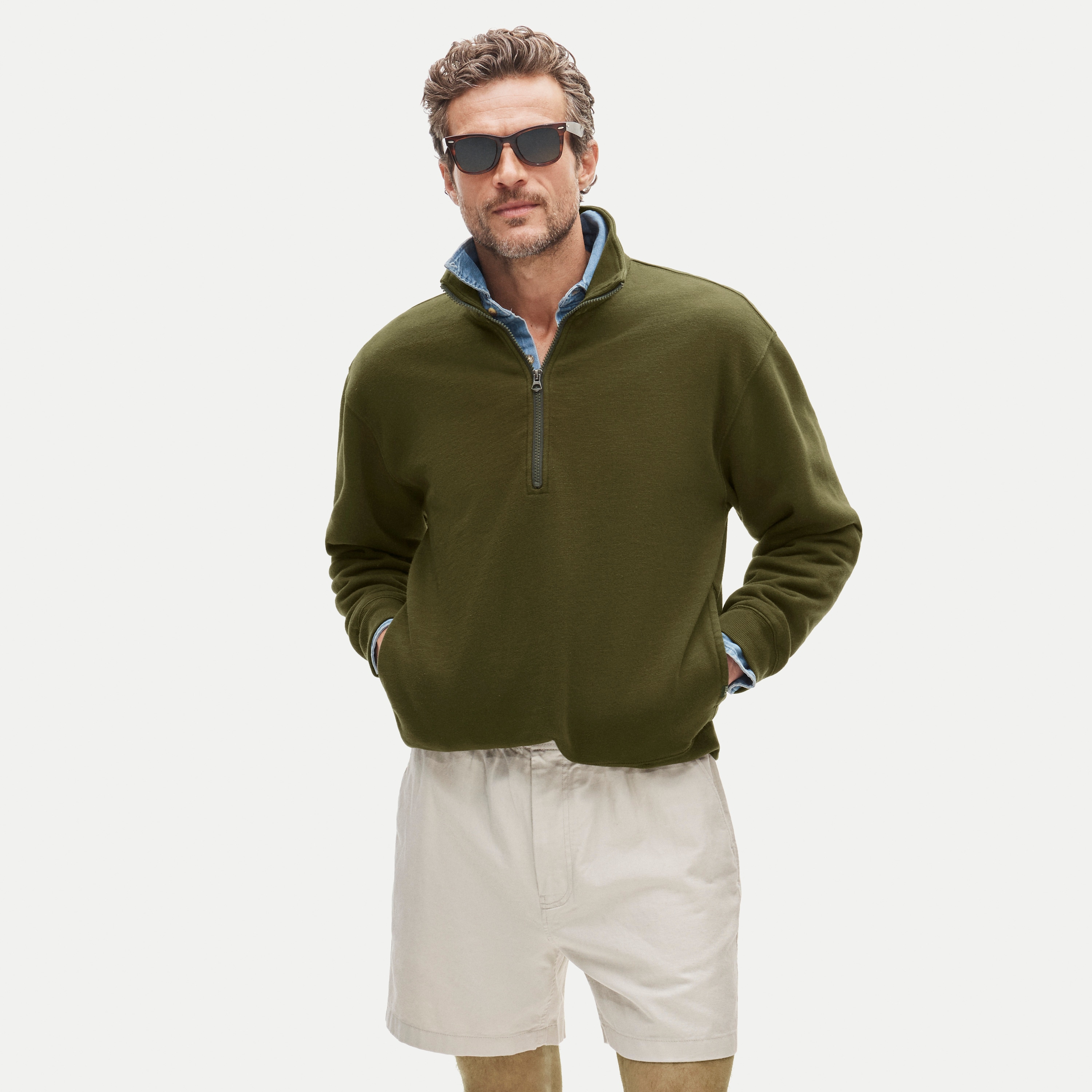 '83 fleece quarter-zip sweatshirt
