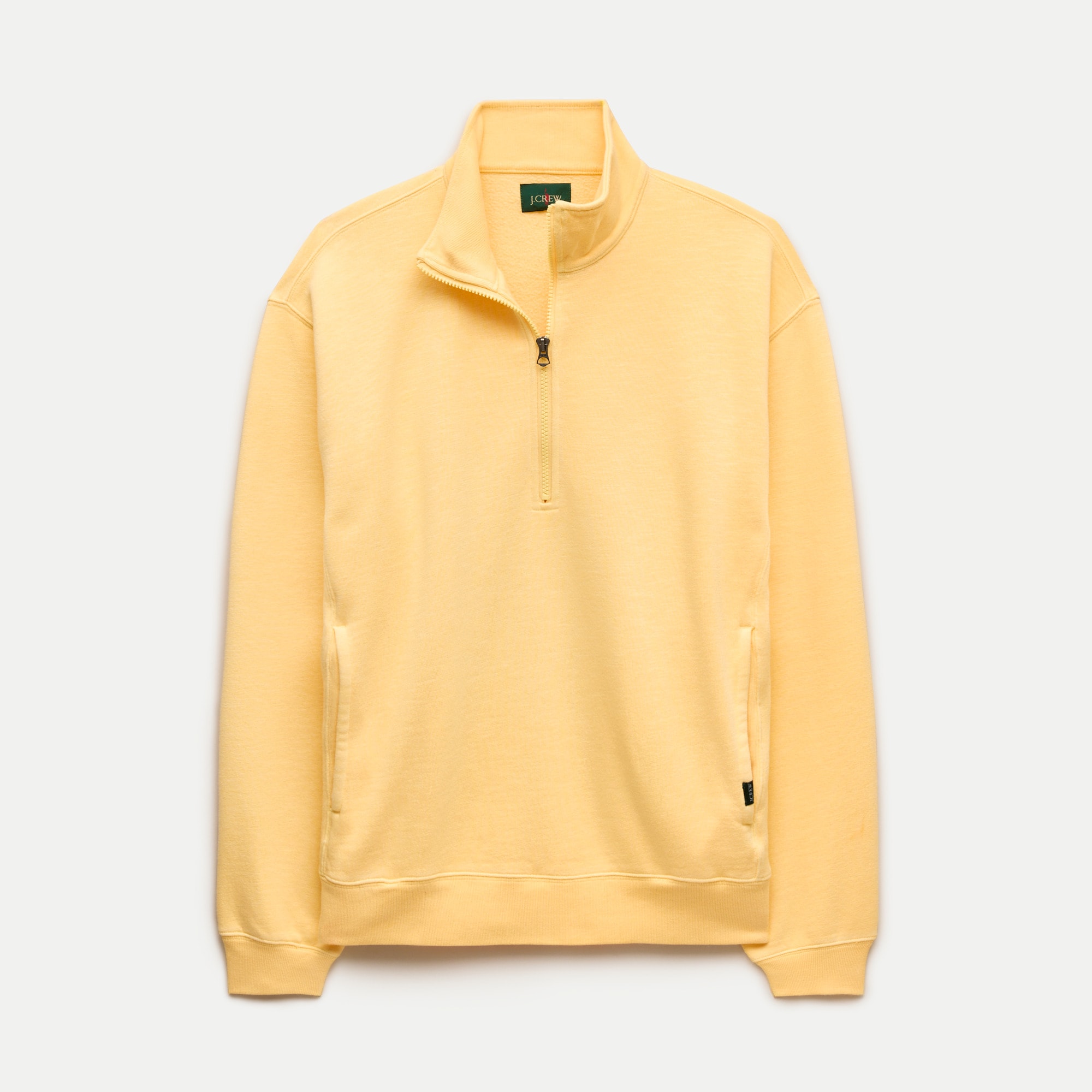 SPECIAL GUEST トレーナー 2XL イエロー 83 Fleece Quarter-zip Sweatshirt For Men | J.Crew