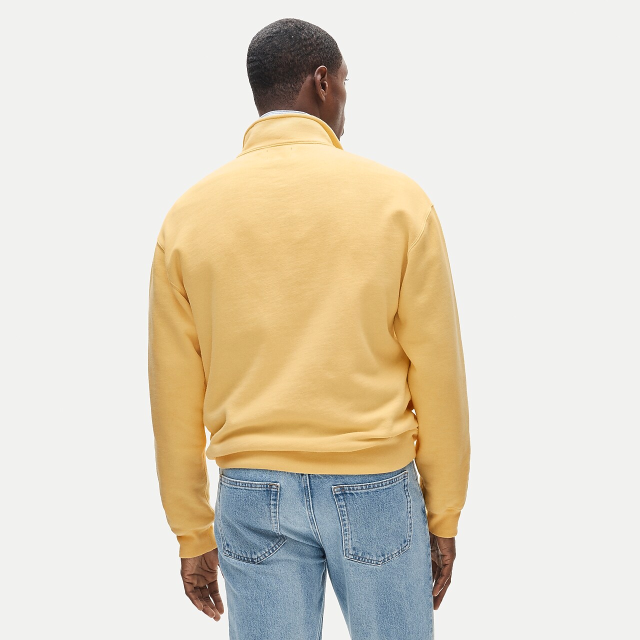 Wallace & Barnes Brushed-back Fleece Hoodie For Men | J.Crew