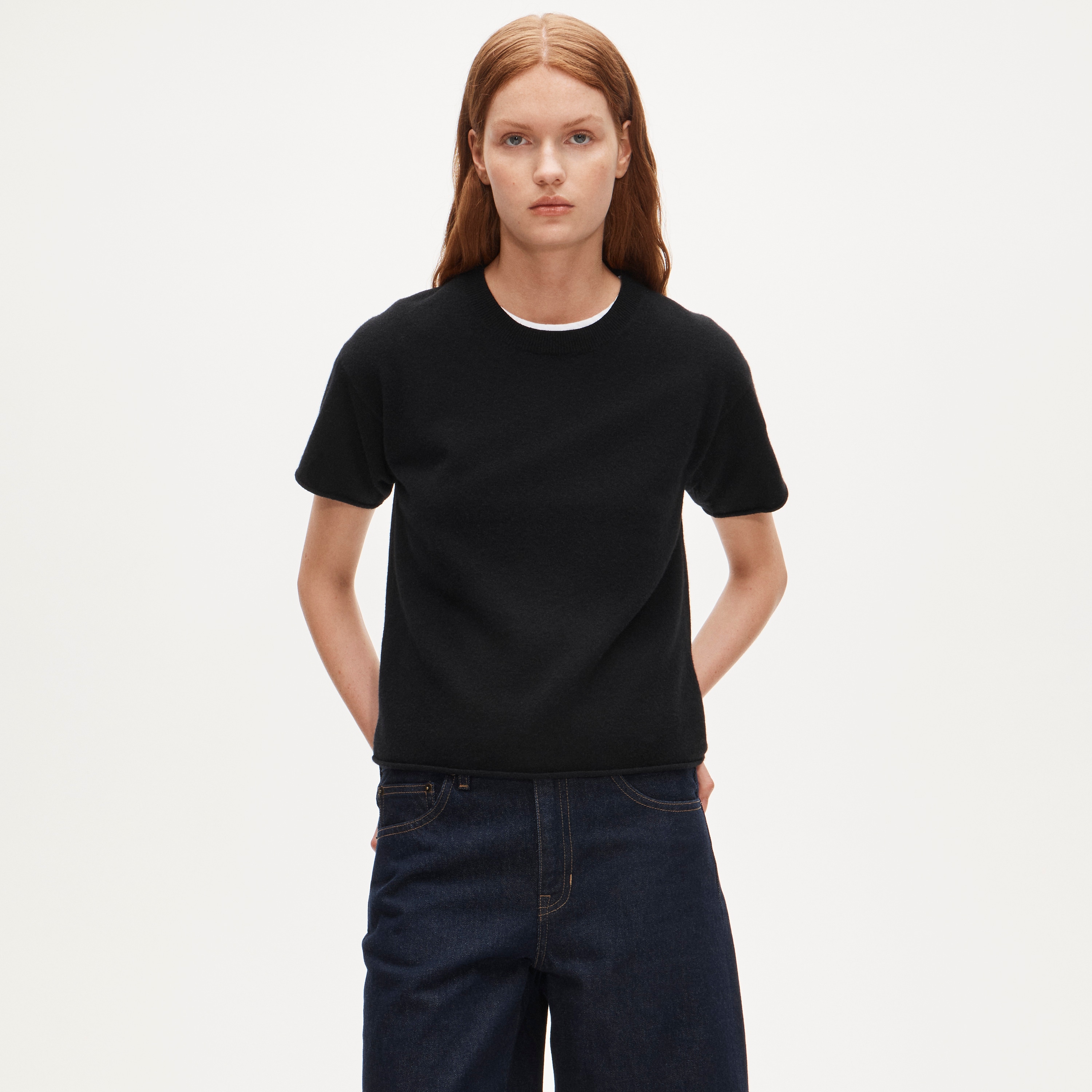  Cashmere relaxed T-shirt