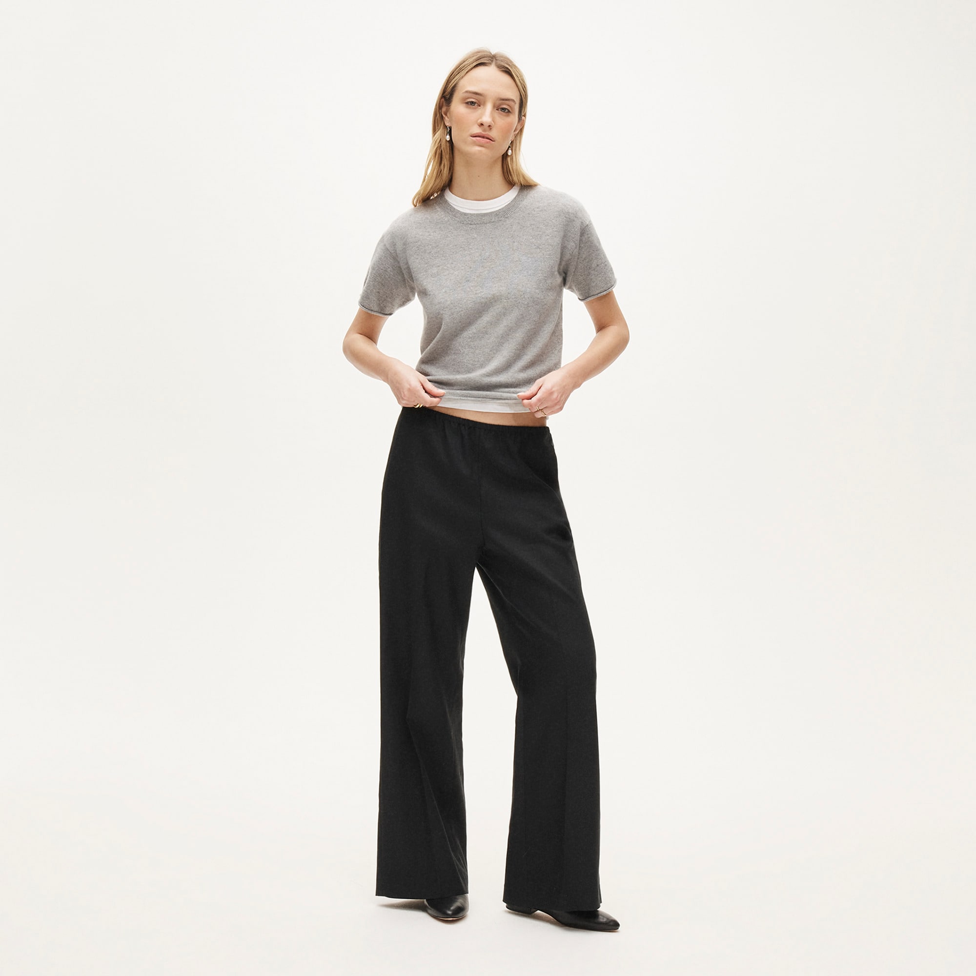Cashmere relaxed T-shirt - image 3
