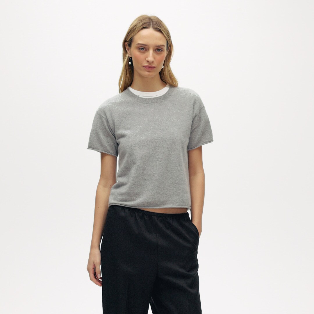Cashmere relaxed T-shirt