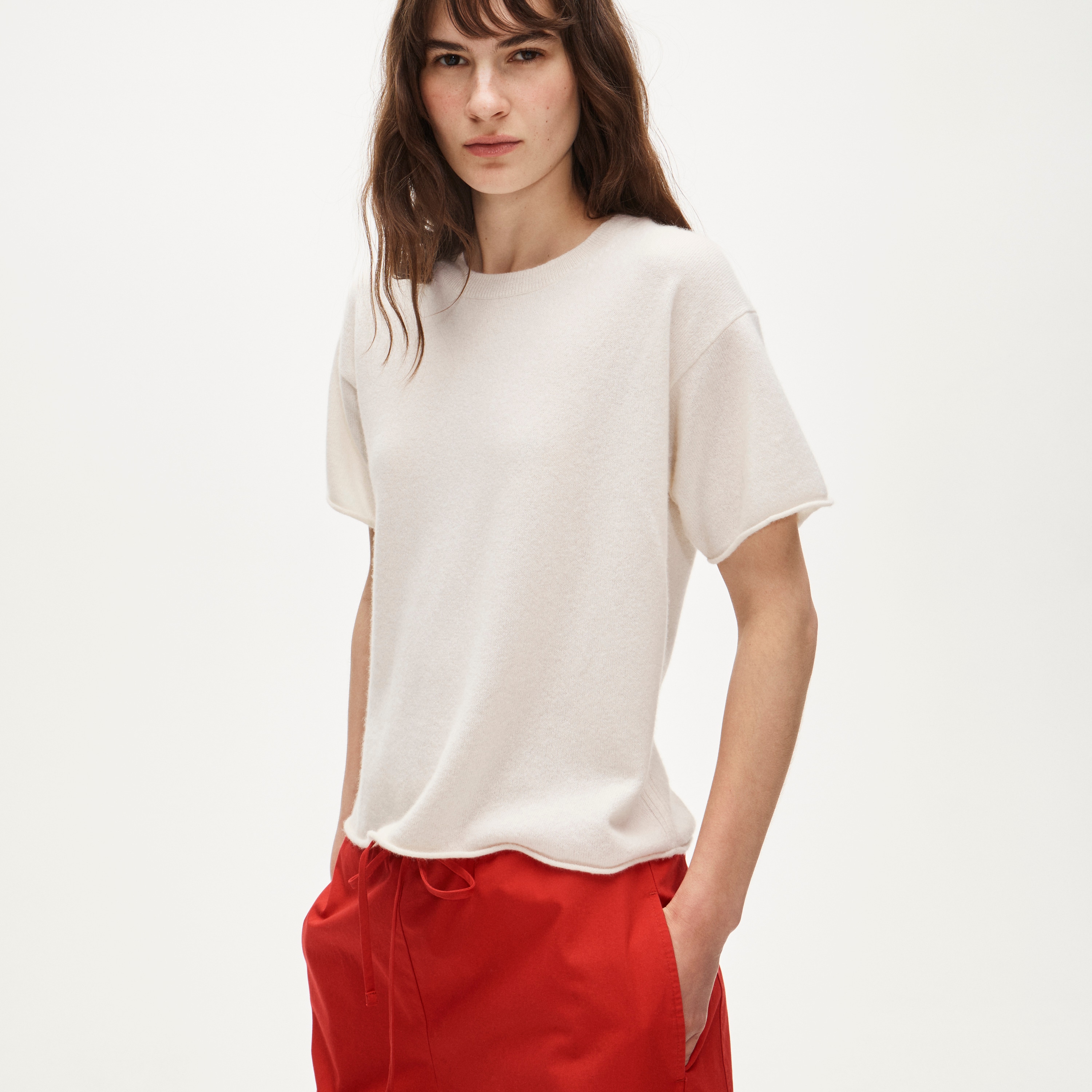 Cashmere relaxed T-shirt