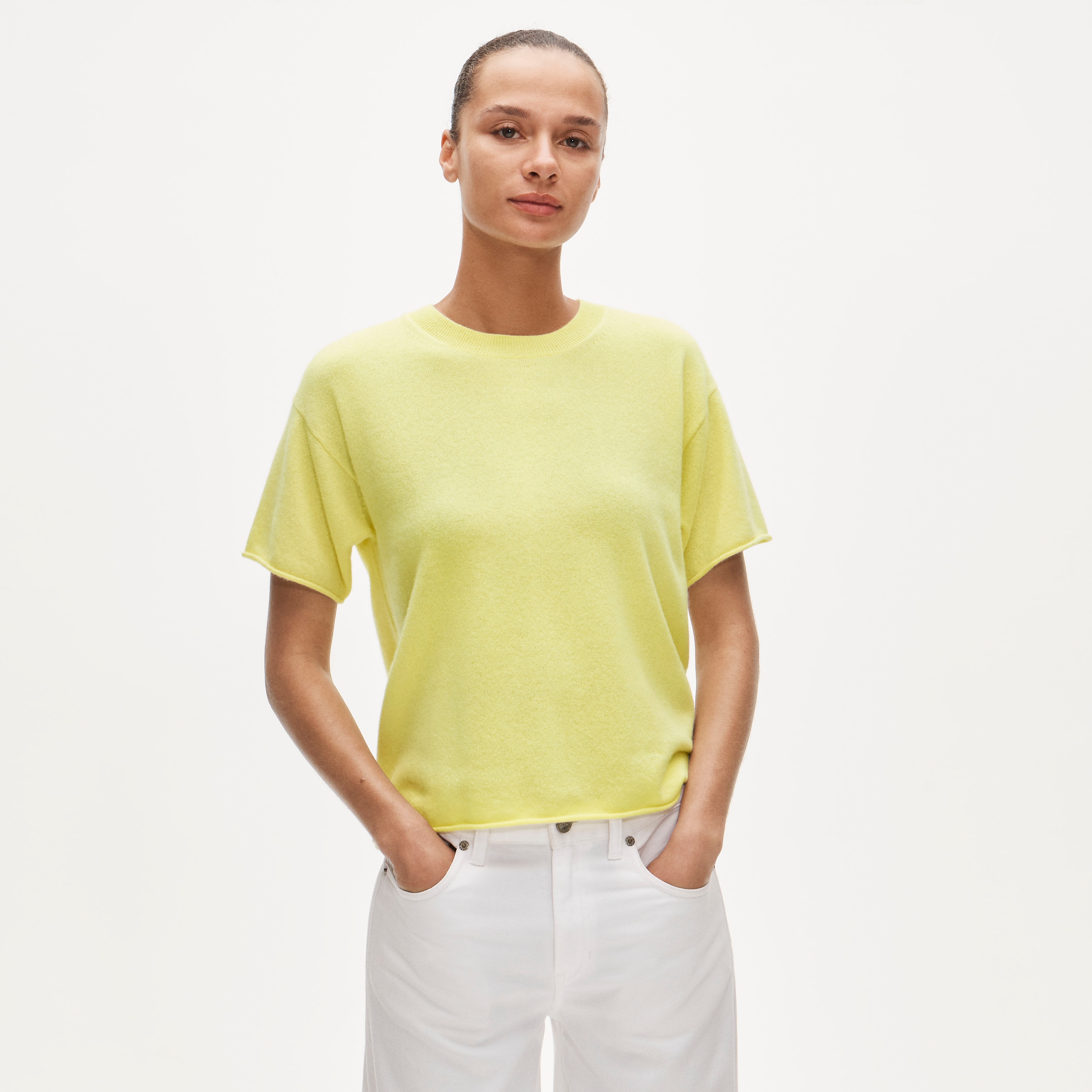 Cashmere relaxed T-shirt