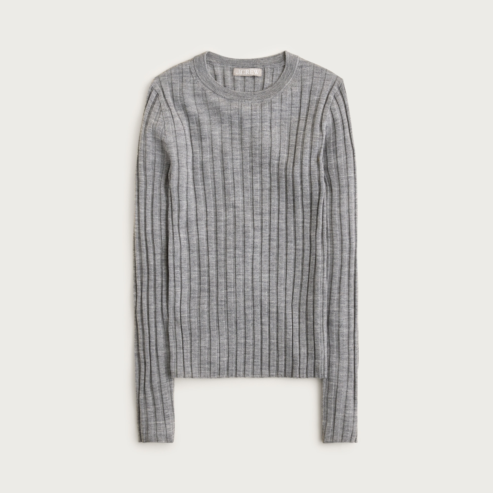 L'Appartement◆WIDE RIB CREW NECK KNIT 0096_08263823_0058