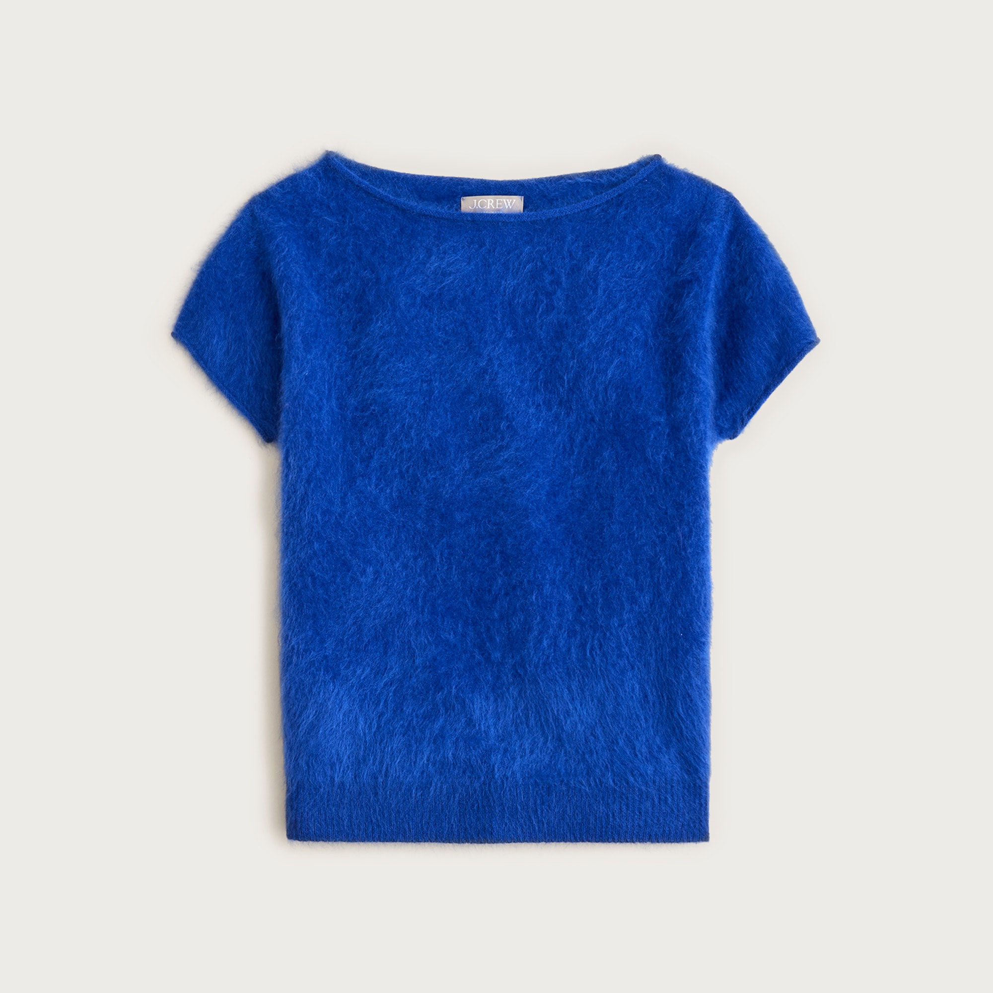 Brushed cashmere boatneck T-shirt from J.Crew - $138