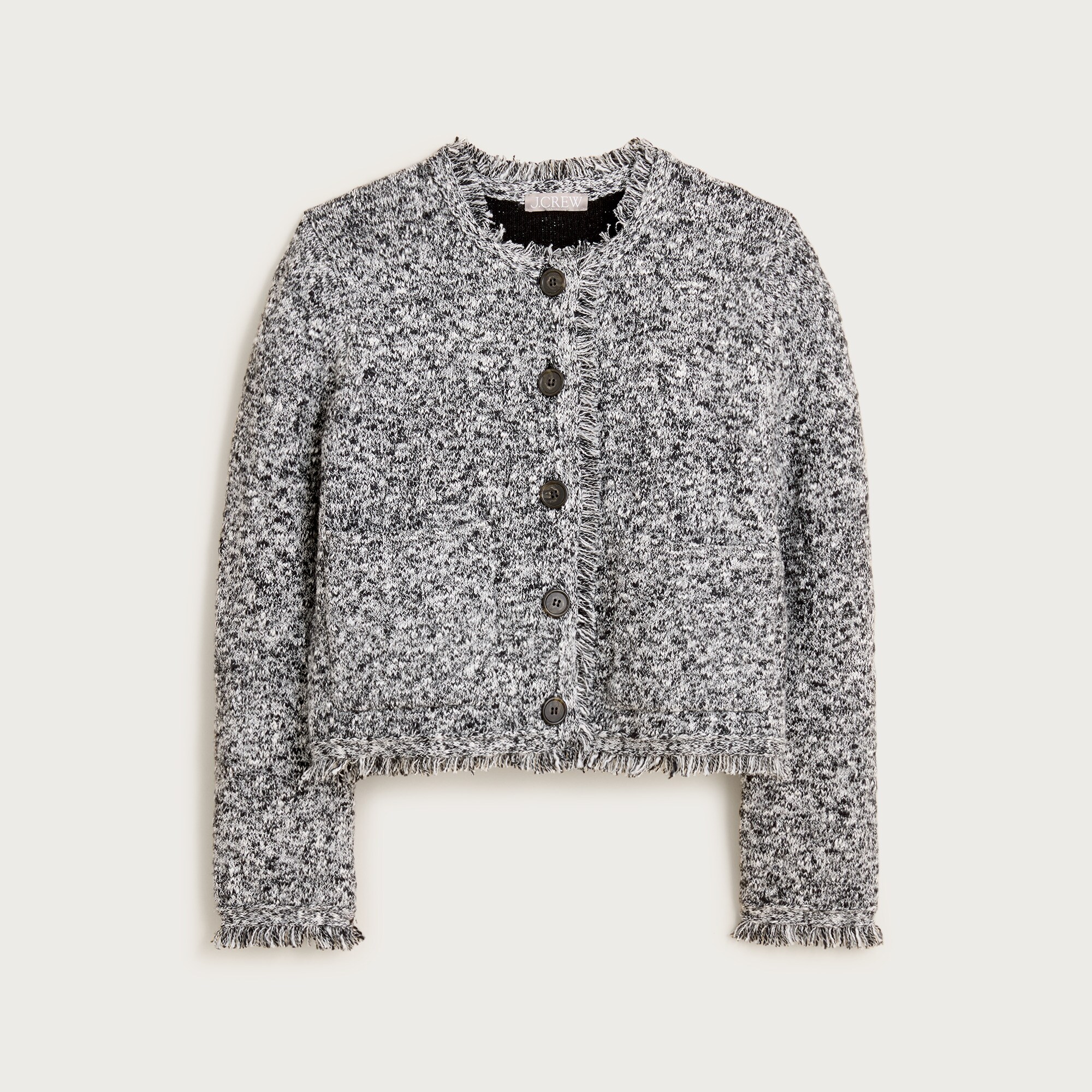 Fringe Lady Jacket In Bouclé For Women | J.Crew