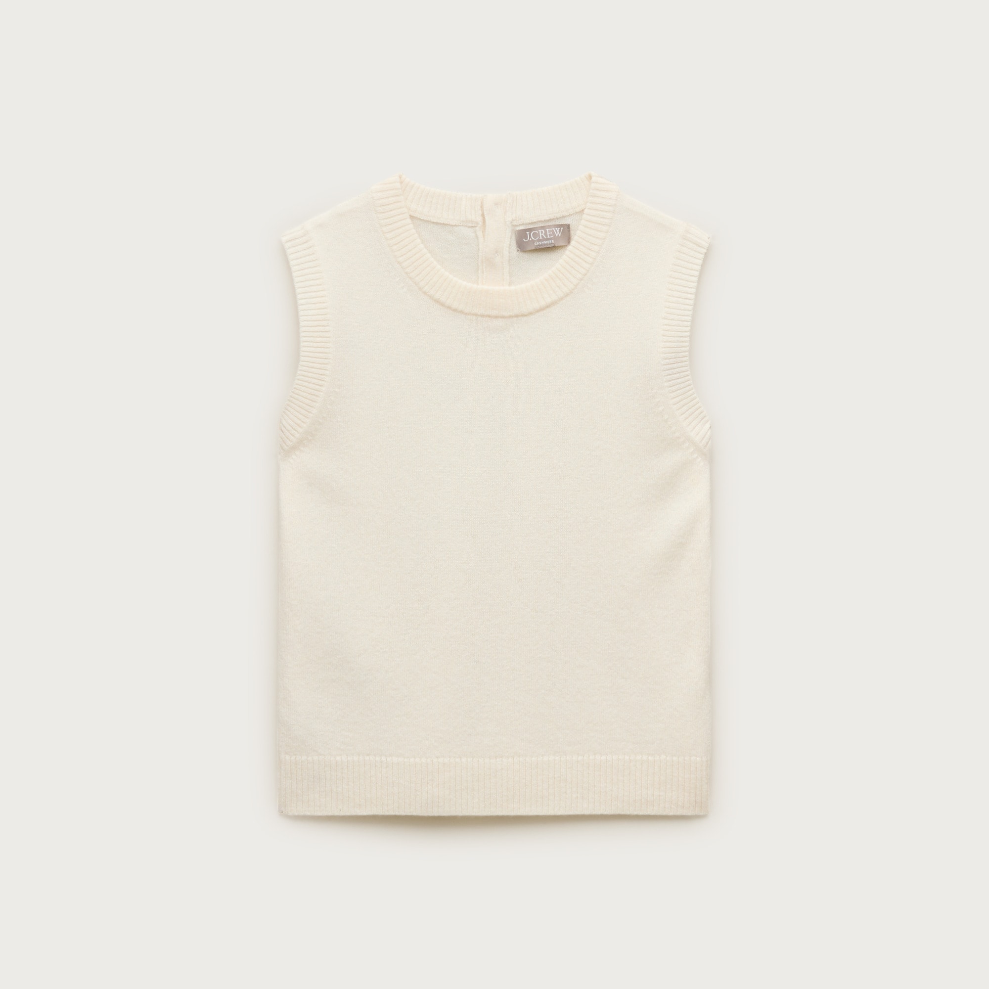 Cashmere sweater shell