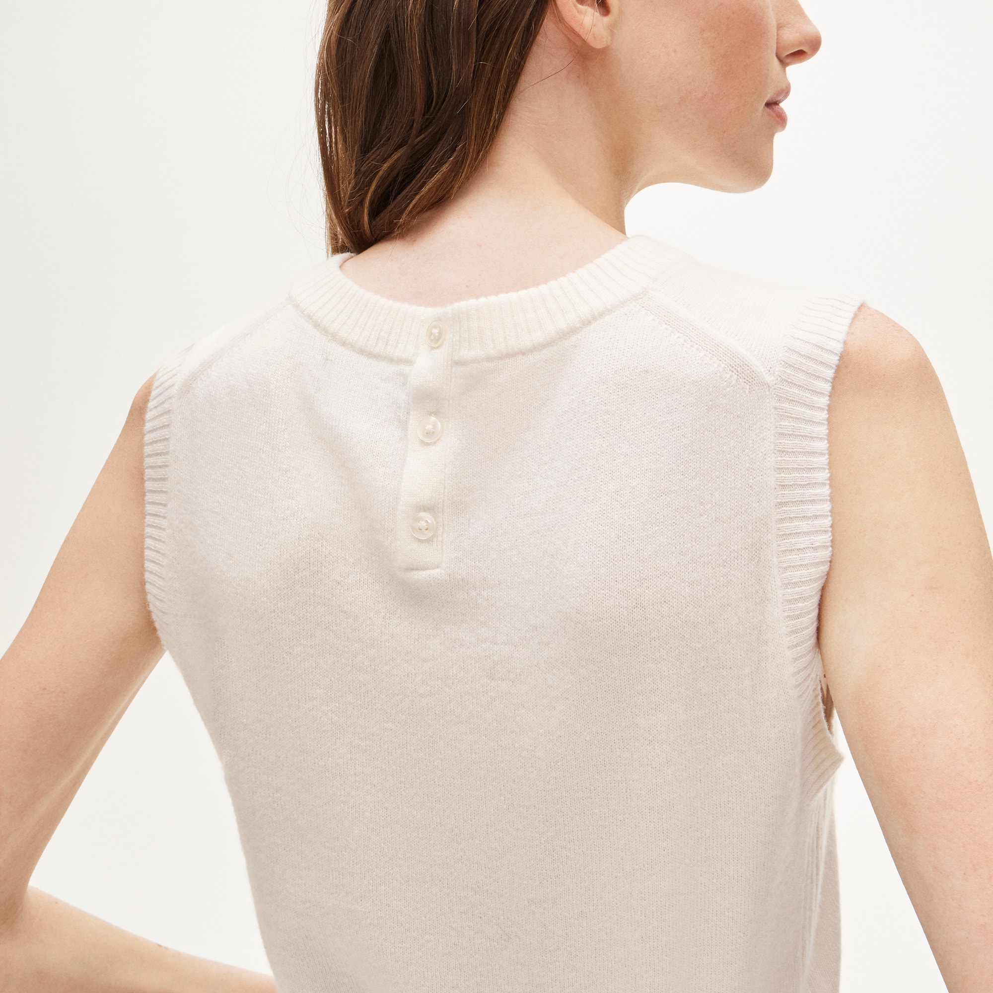 Cashmere sweater shell - image 4