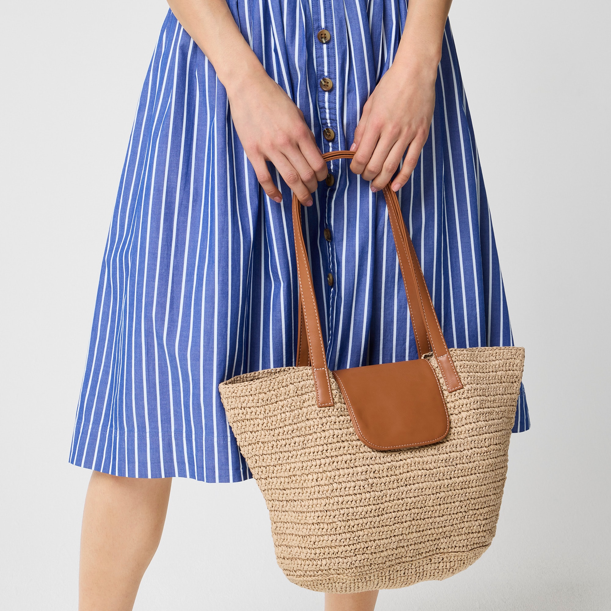 Straw tote bag - image 2