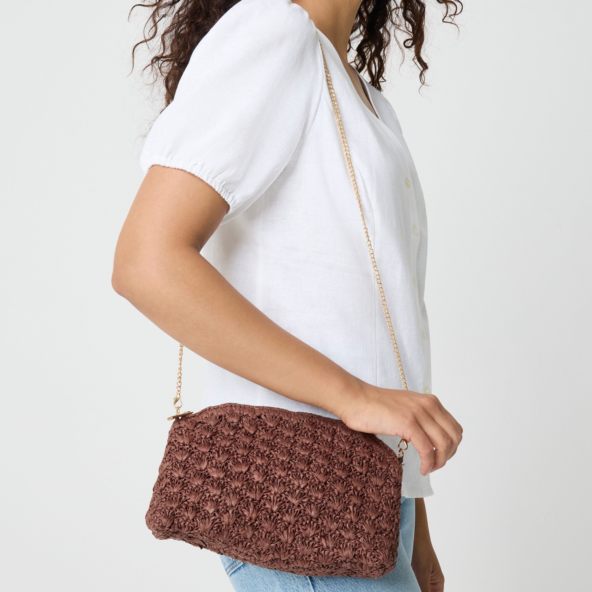 Woven clutch