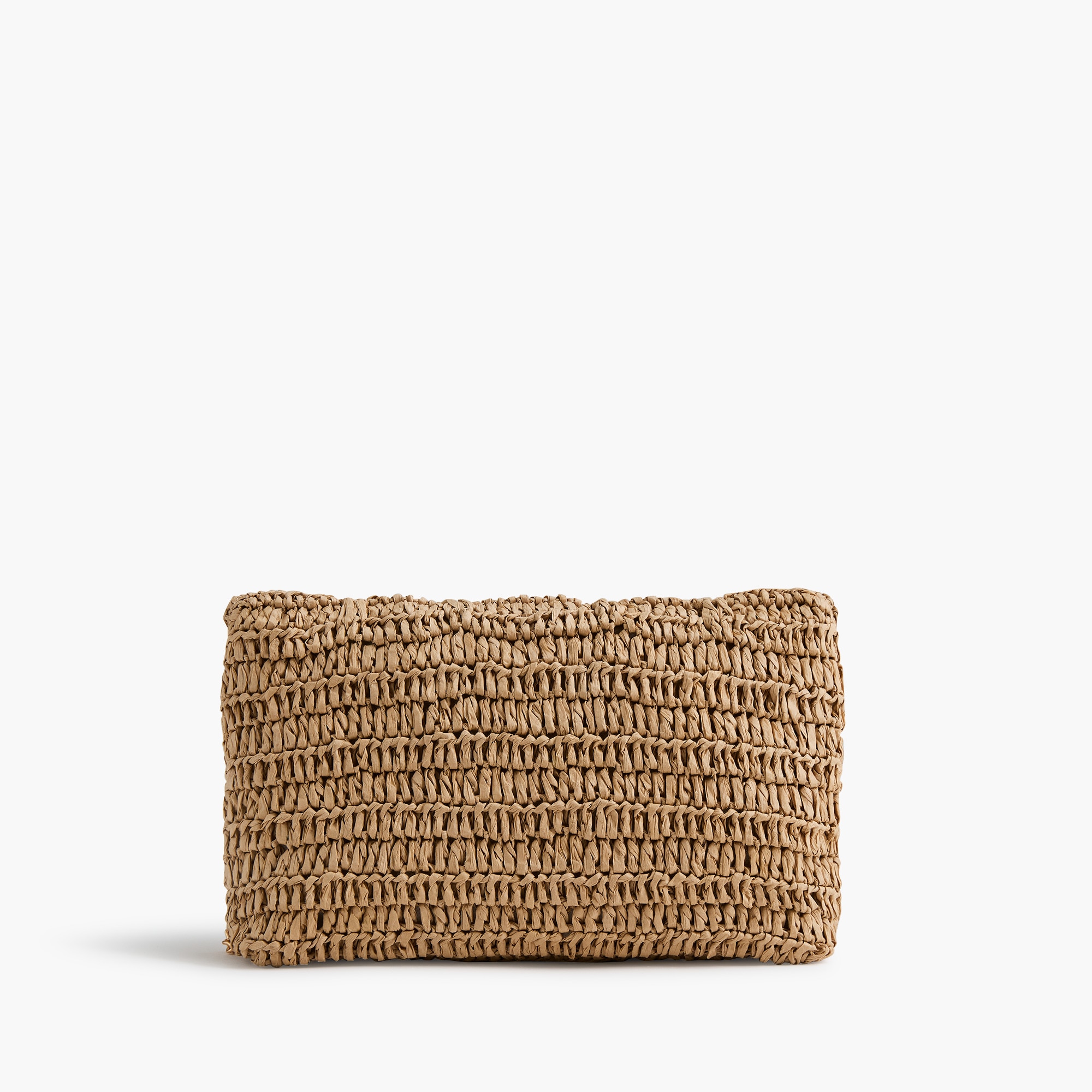 Straw pearl clutch - image 3