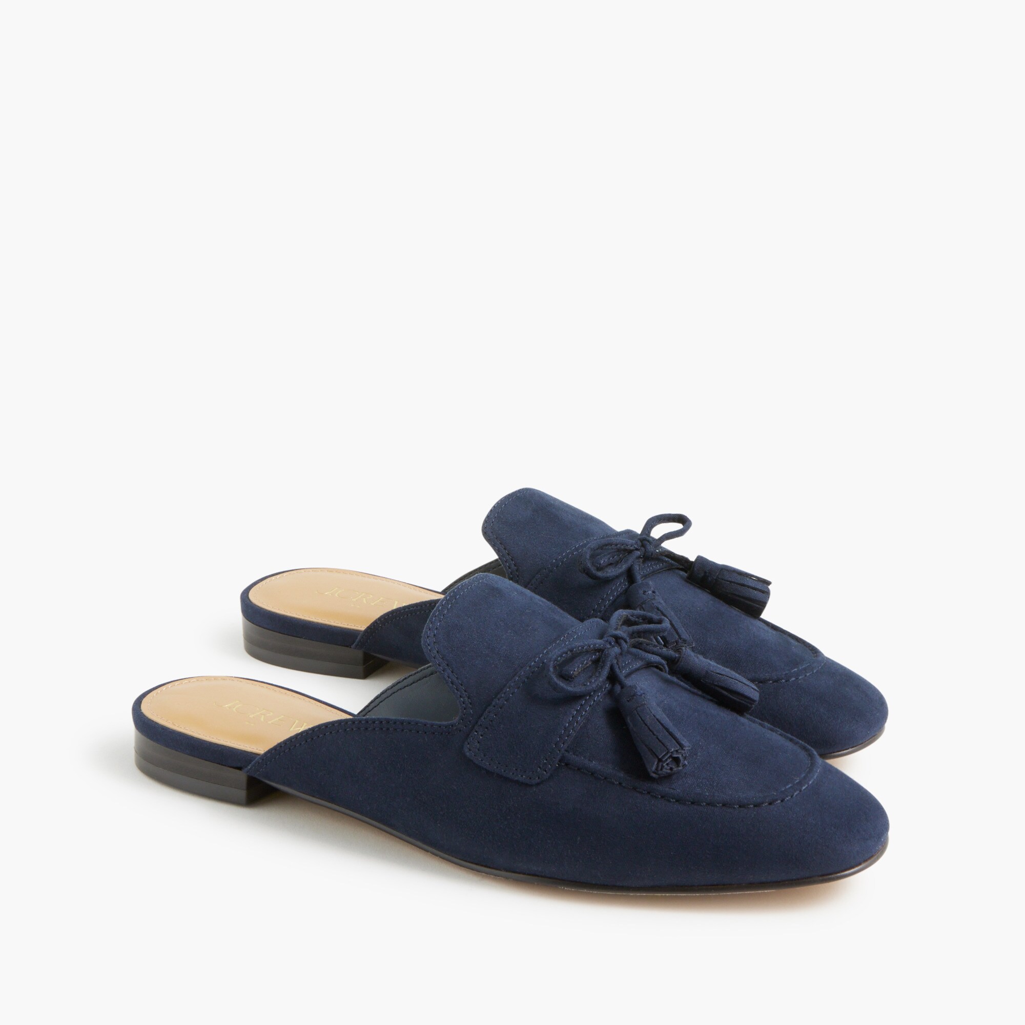 womens Tassel mules