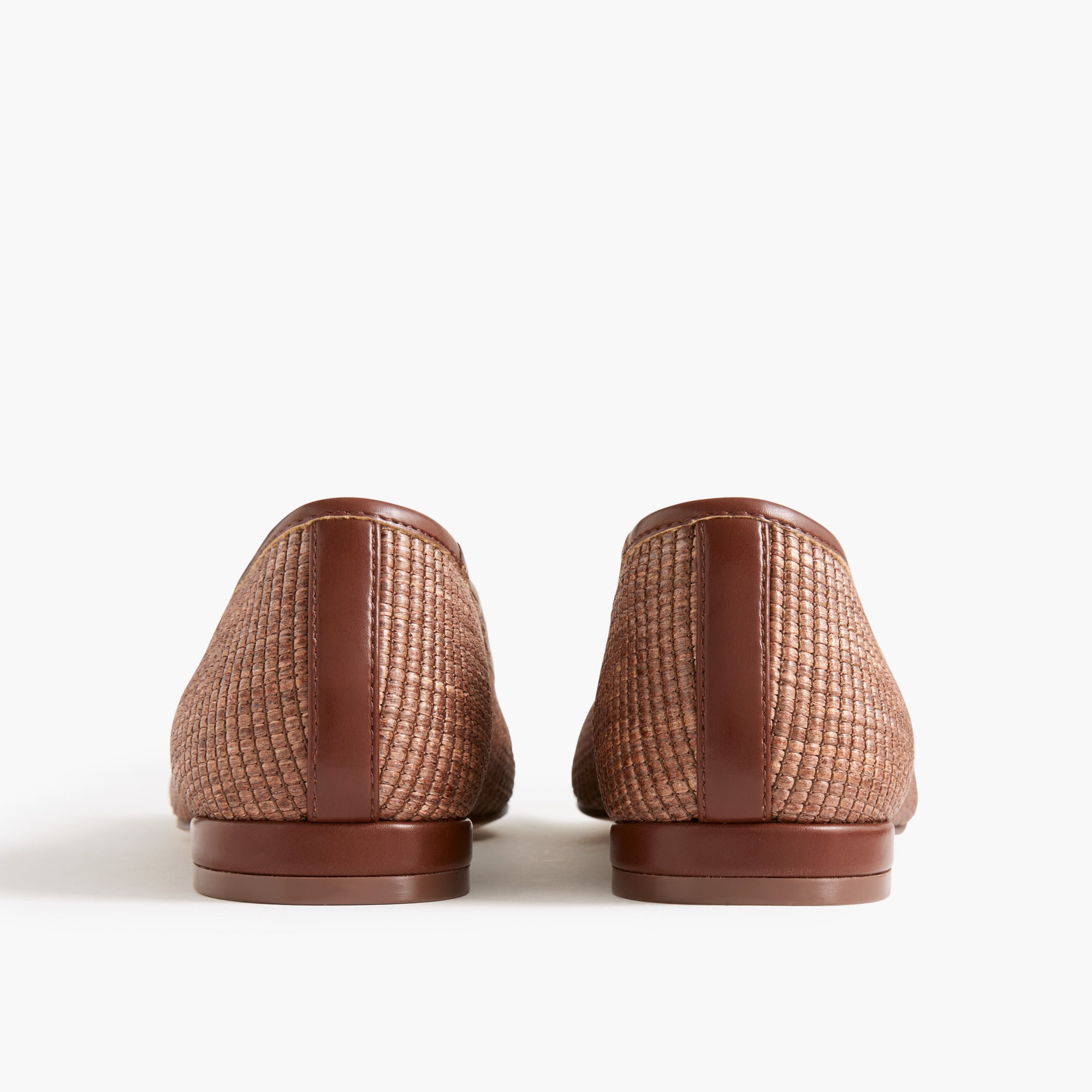 Woven ballet flats