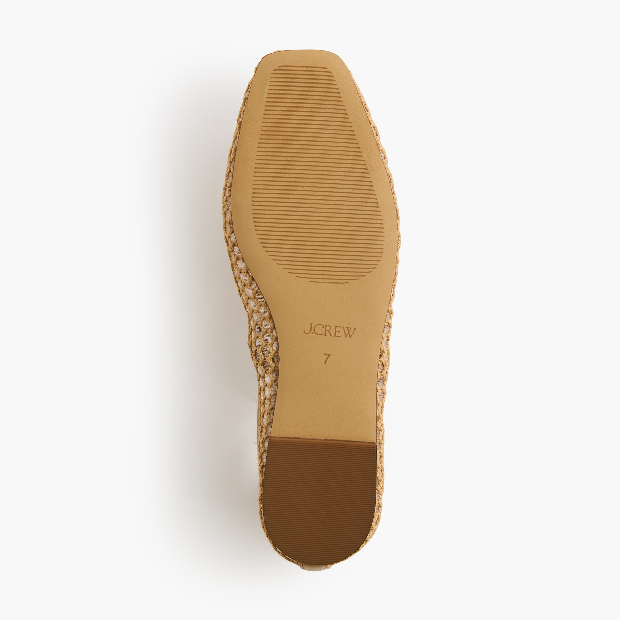 Woven square-toe ballet flats - image 4