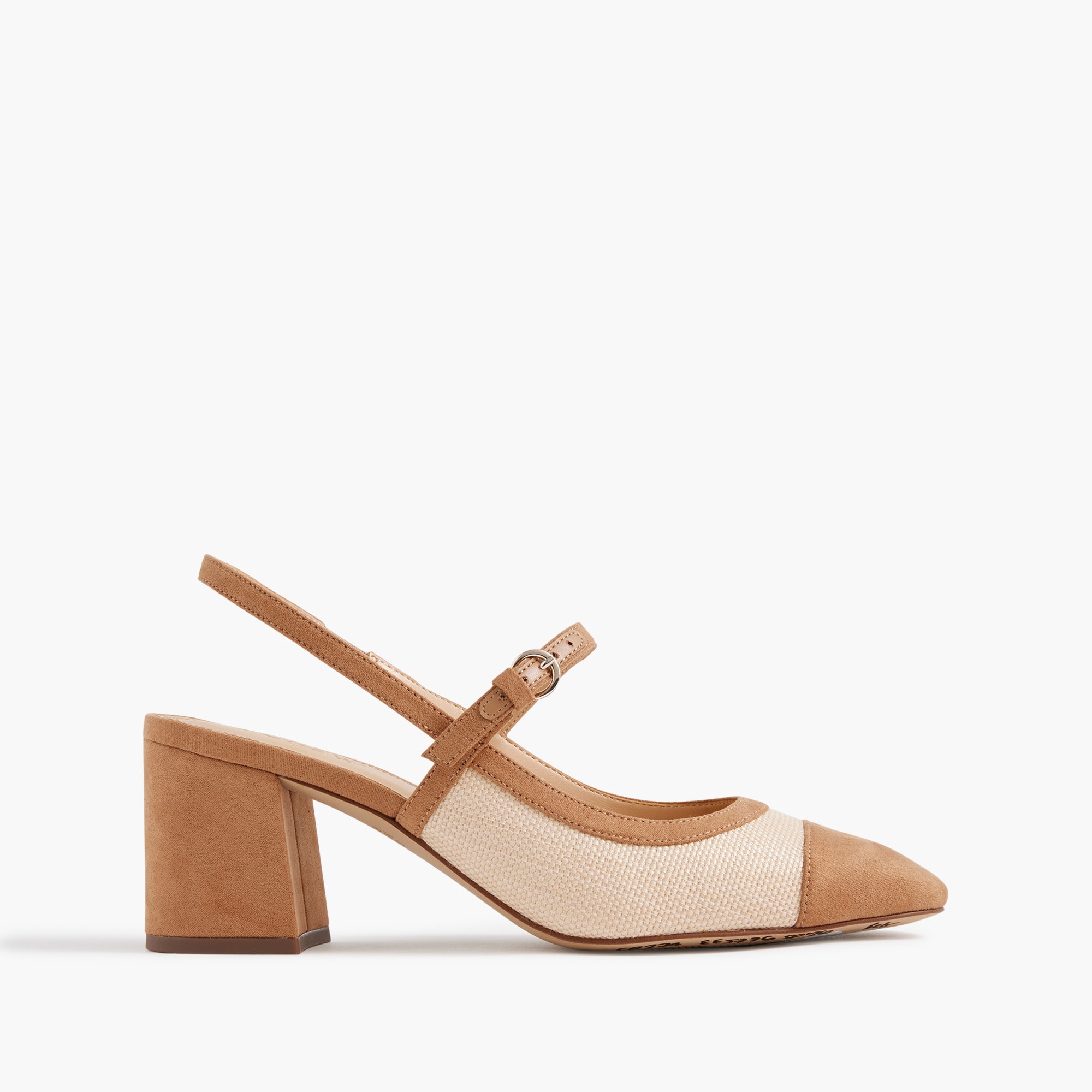 Woven slingback heels - image 2