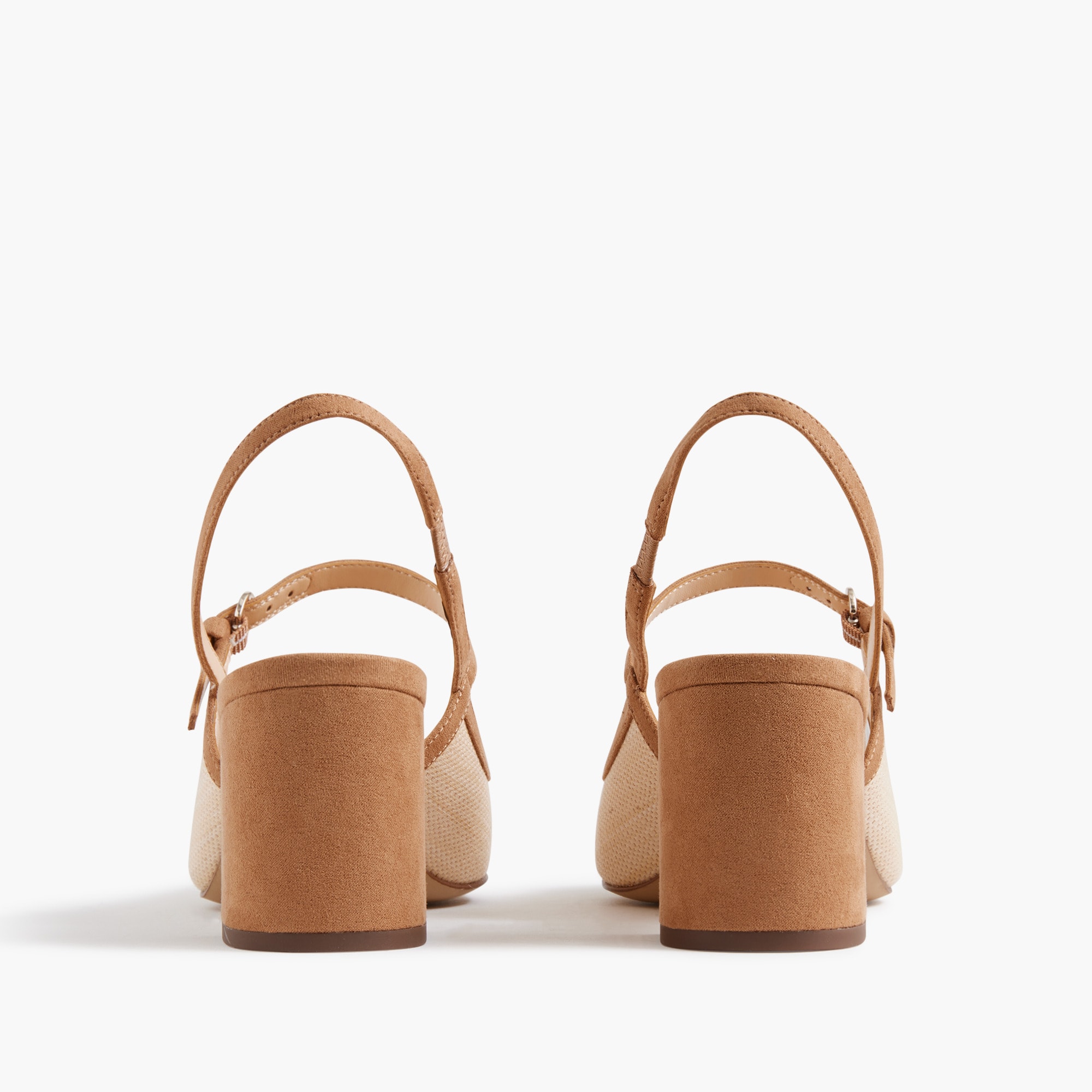 Woven slingback heels - image 3