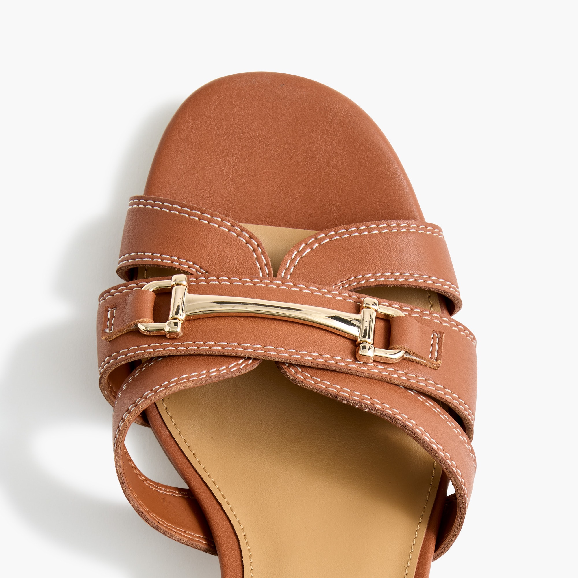 Bit heeled mules