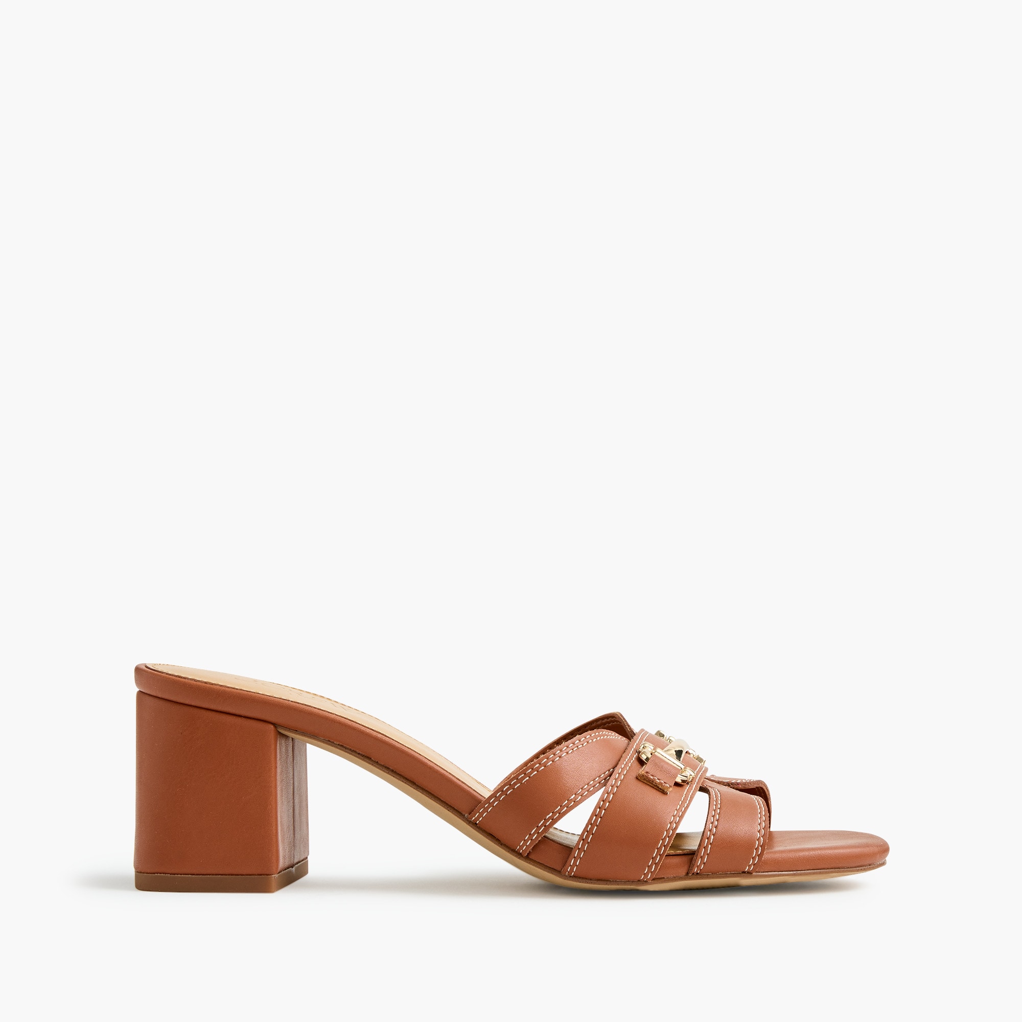 Bit heeled mules - image 2